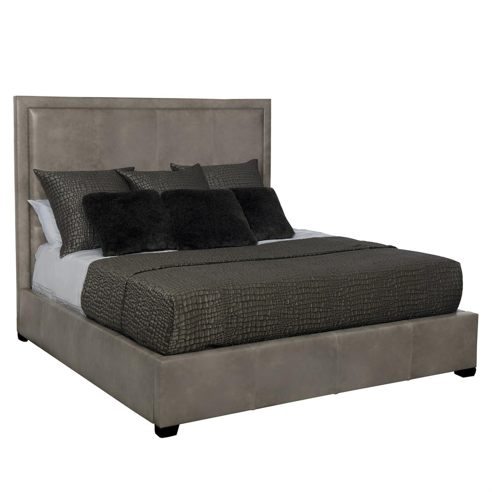 Morgan Leather Panel Extended King Bed – Custom
