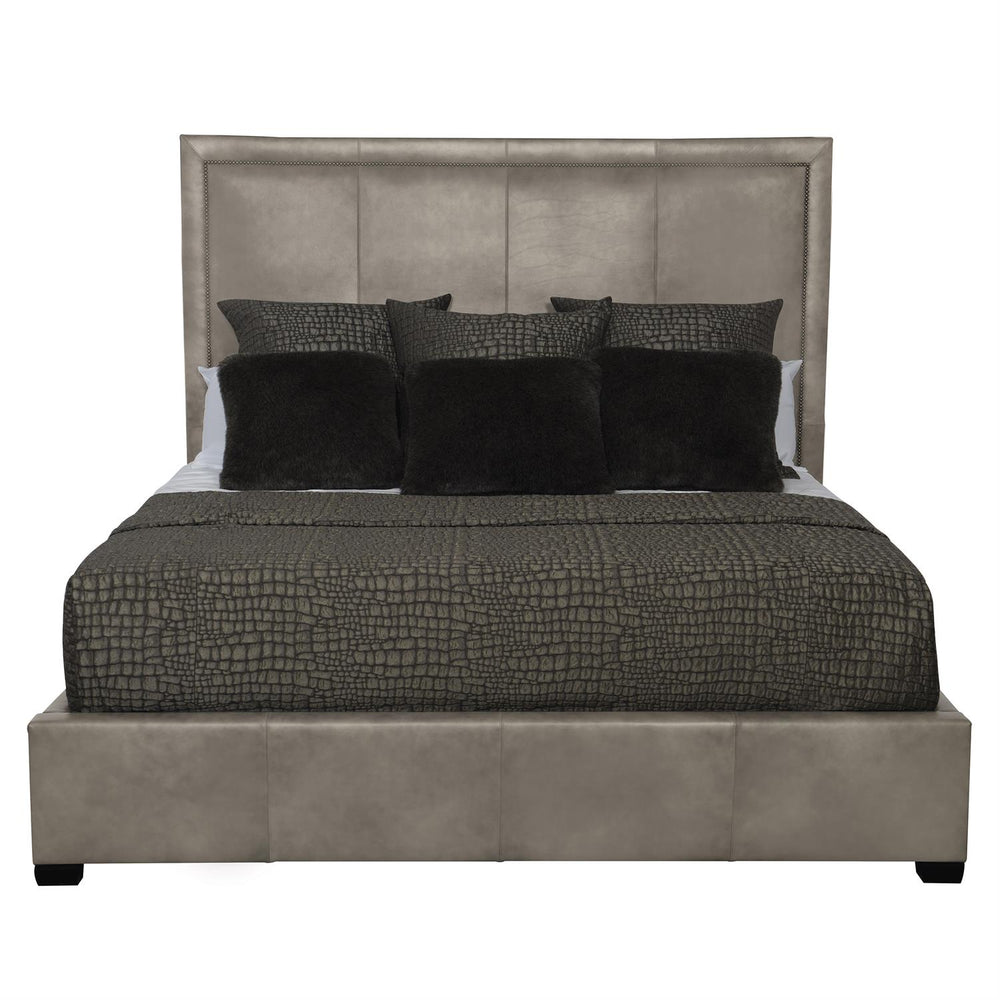 Morgan Leather Panel Extended King Bed – Custom