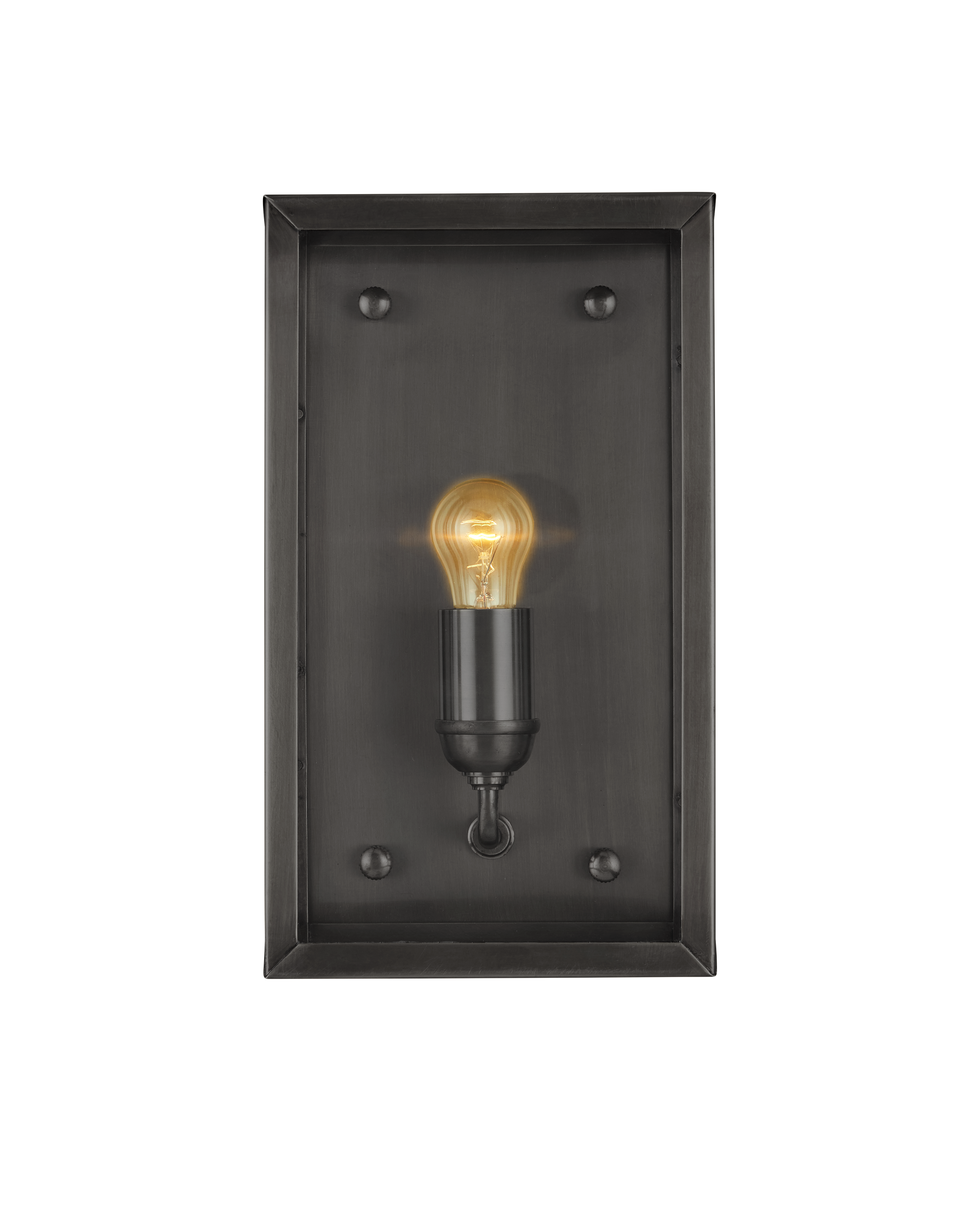 Royster Black Outdoor Wall Sconce - Thumbnail 2
