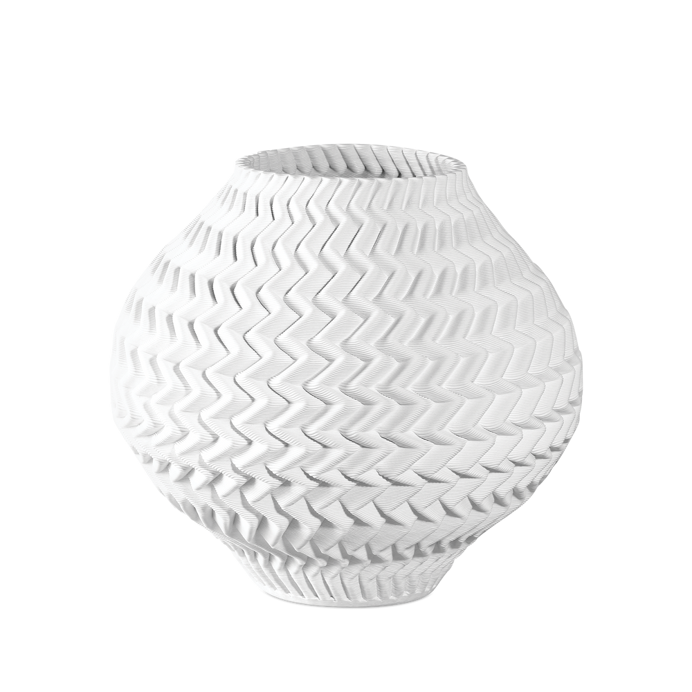 Plisse Small Vase.