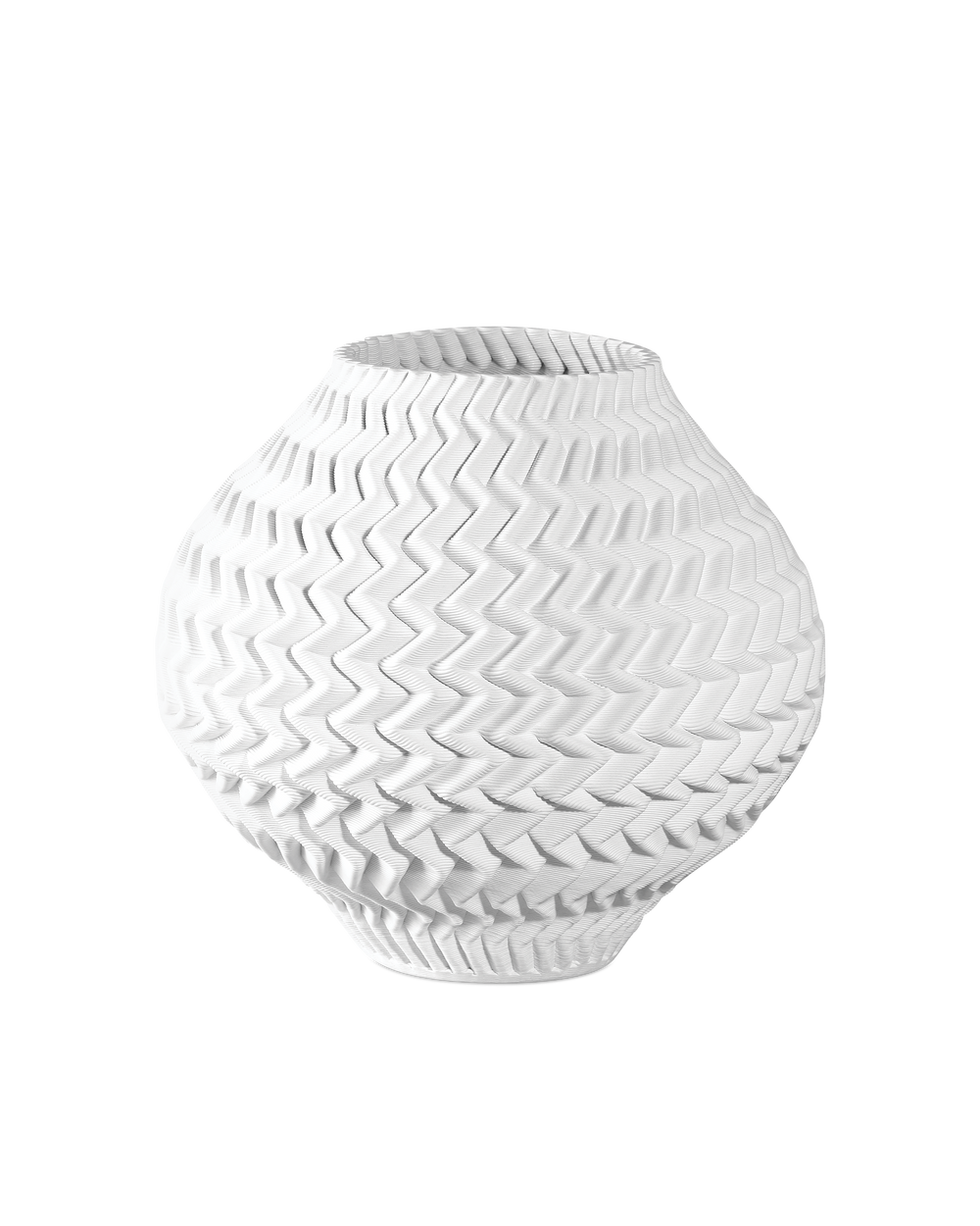 Plisse Small Vase.