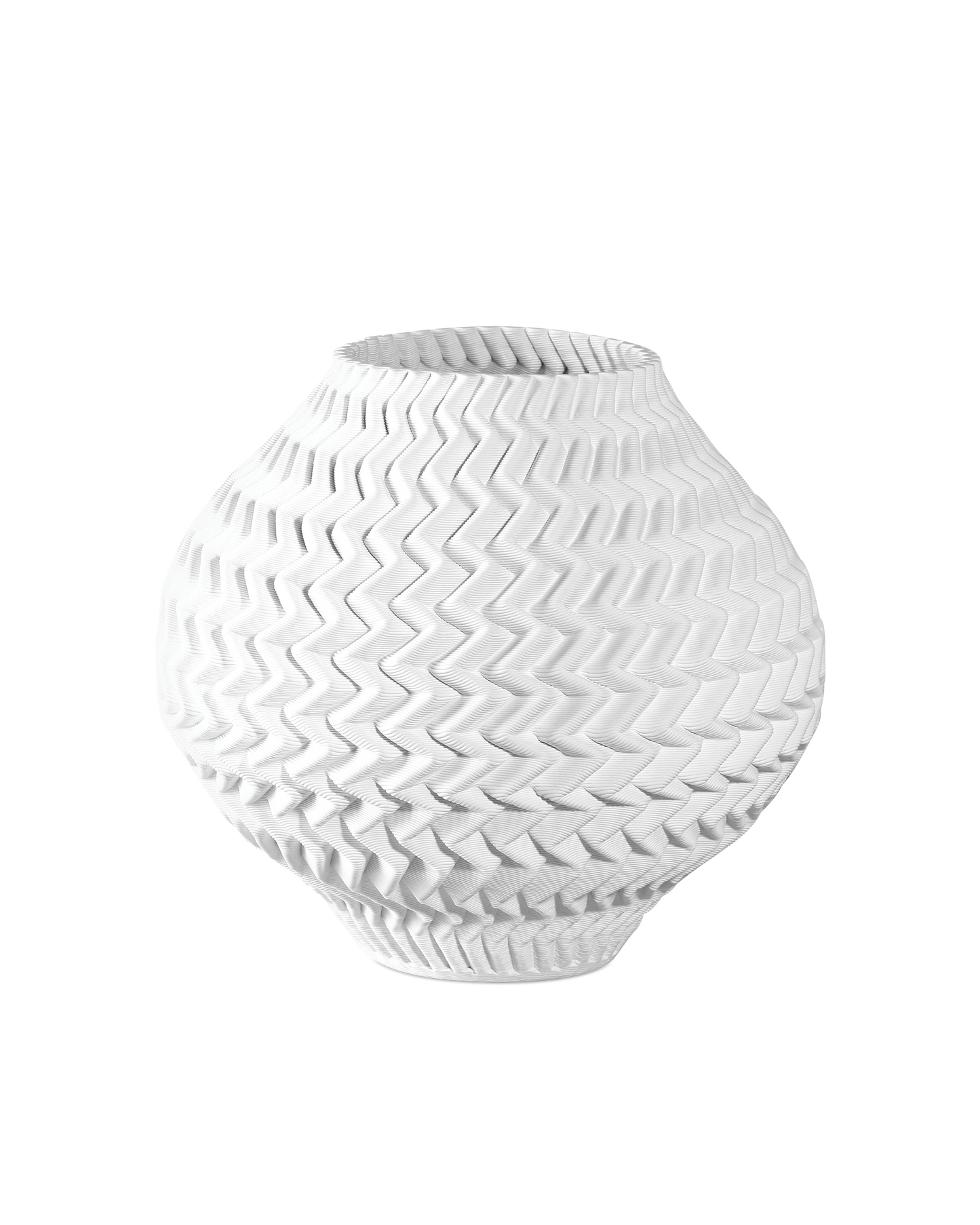 Plisse Small Vase.