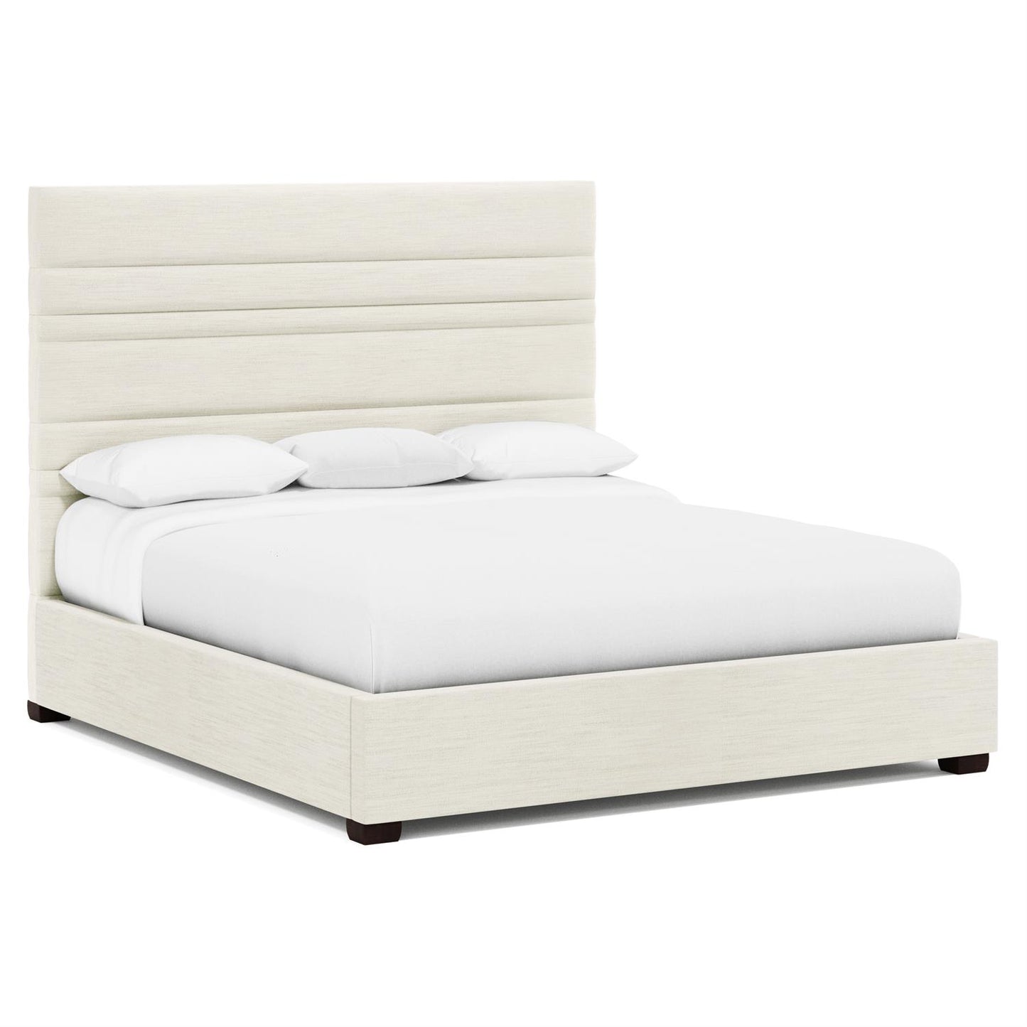 Murray Fabric Panel King Bed – Custom