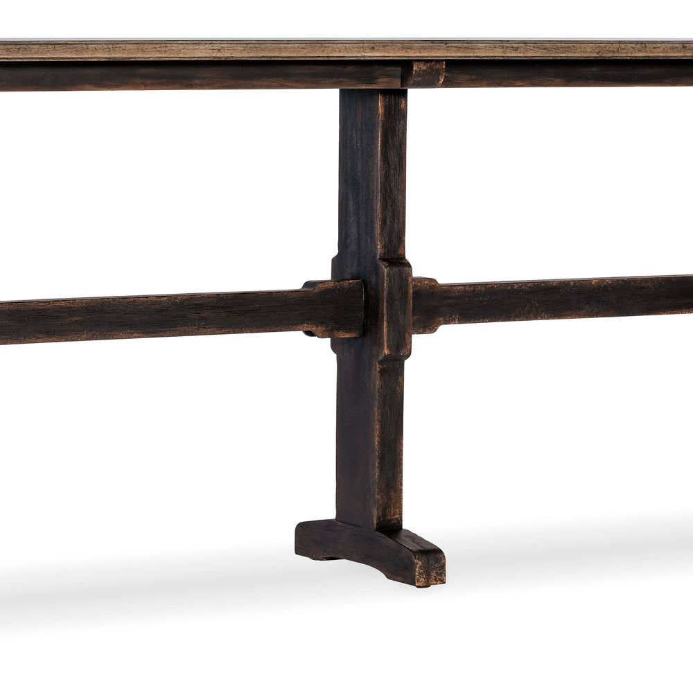 Americana Trestle Console Table
