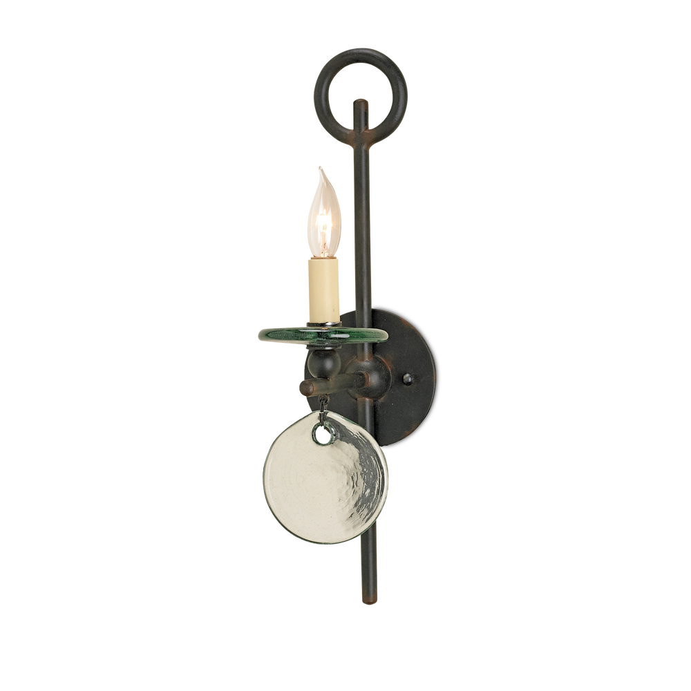 Sethos Black Wall Sconce