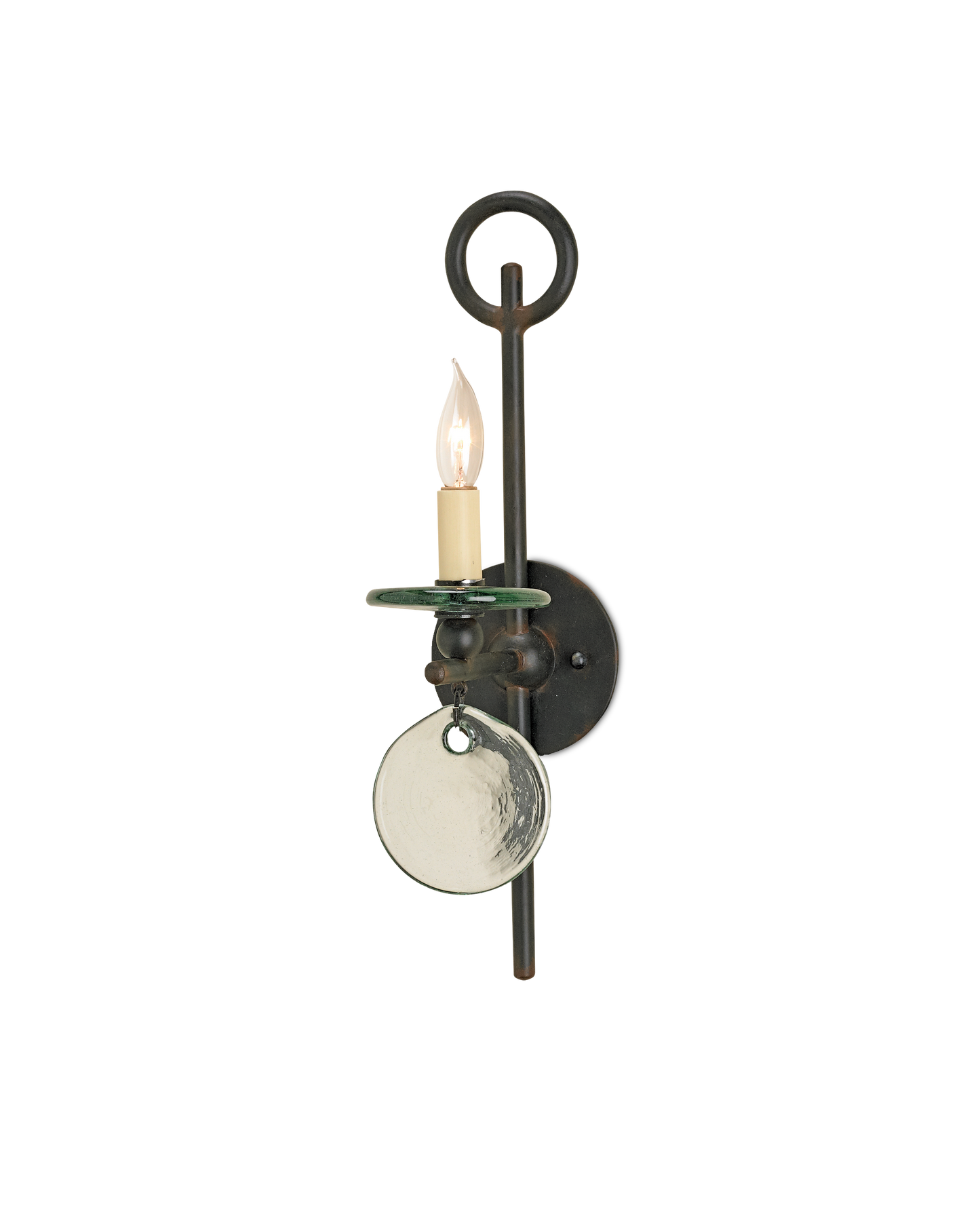 Sethos Black Wall Sconce