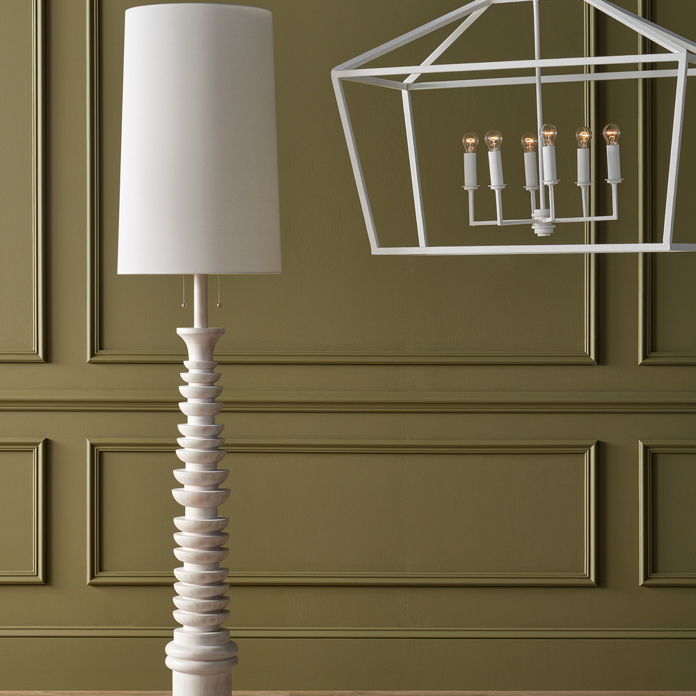 
                      
                        Malayan White Floor Lamp
                      
                    