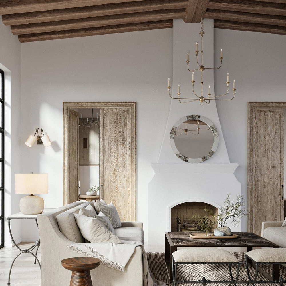 
                      
                        Nottaway Two-Tier Bronze Chandelier
                      
                    