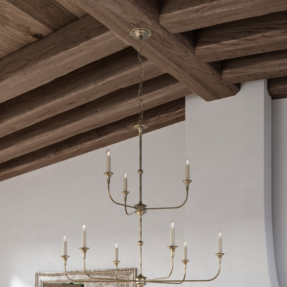 
                      
                        Nottaway Two-Tier Bronze Chandelier
                      
                    