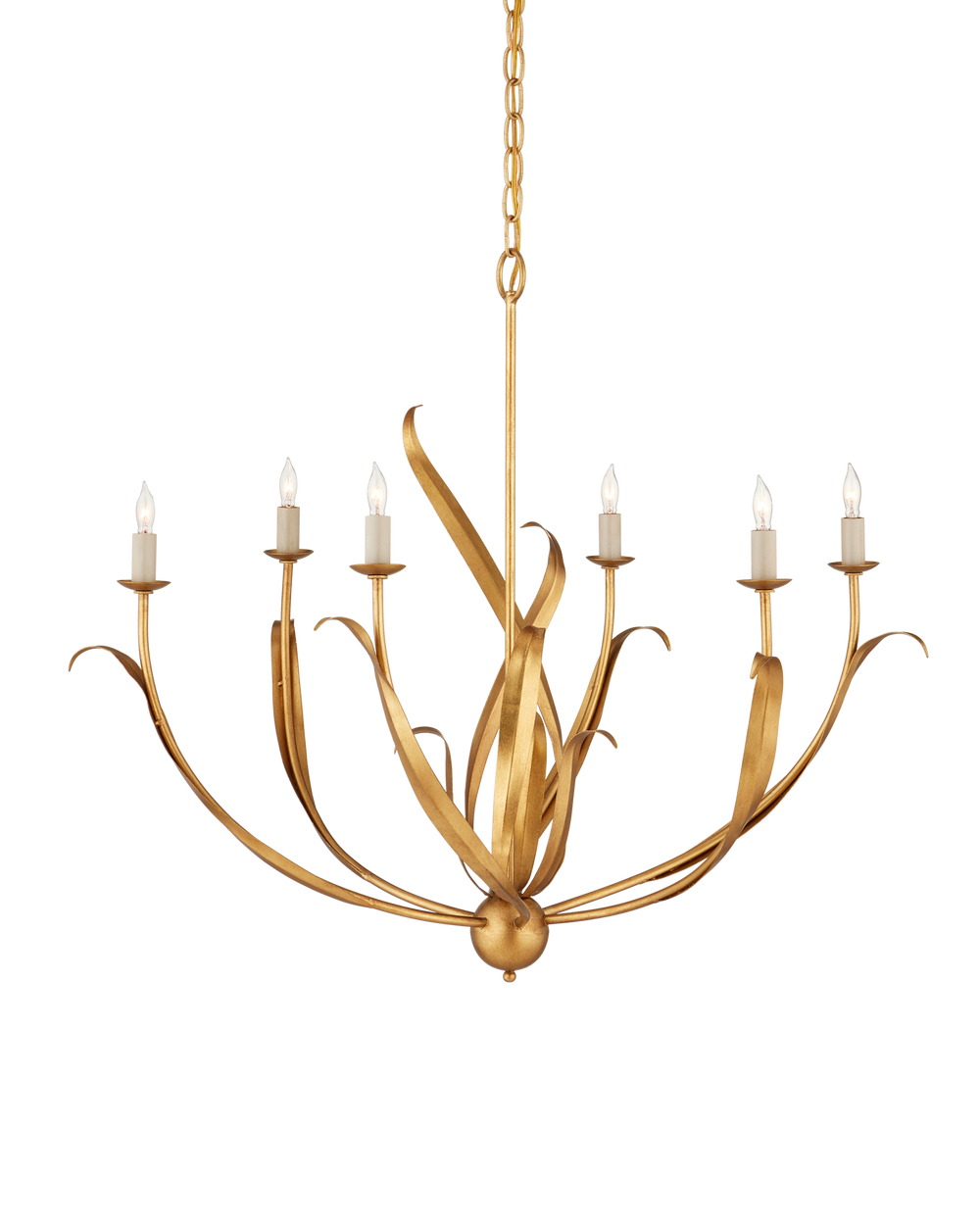 Menefee Gold Chandelier