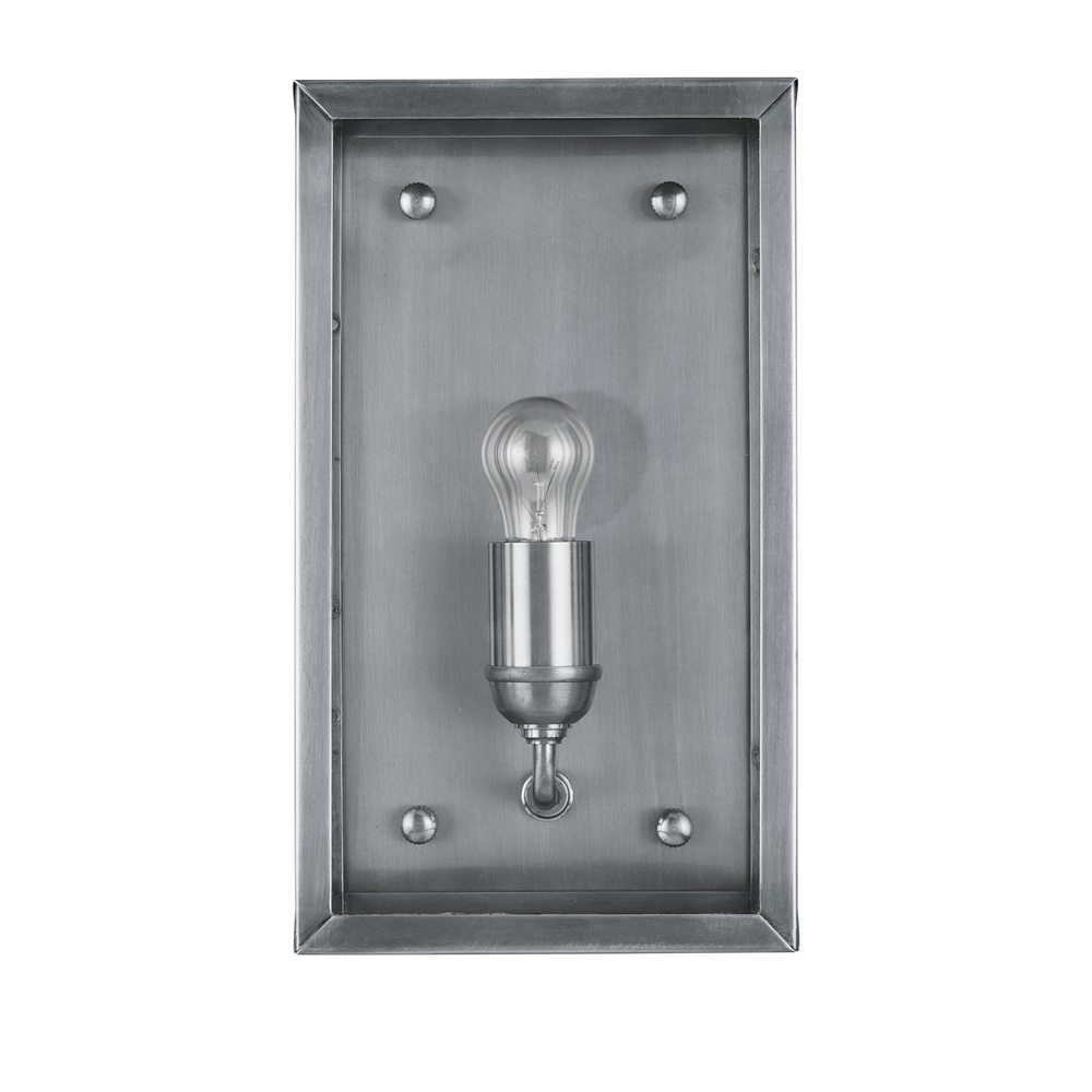 
                      
                        Royster Silver Outdoor Wall Sconce
                      
                    