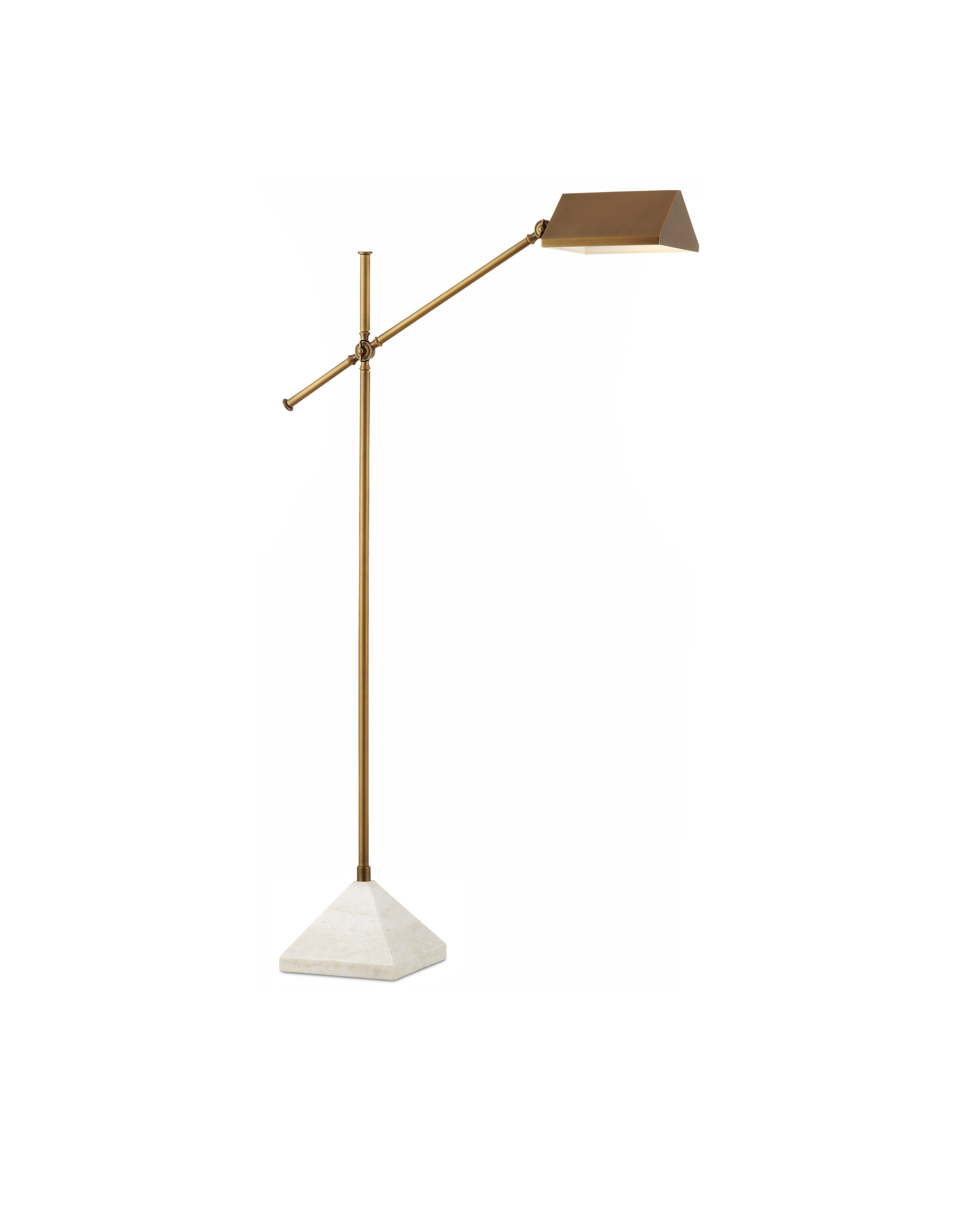 Repertoire Brass Floor Lamp - Thumbnail 4