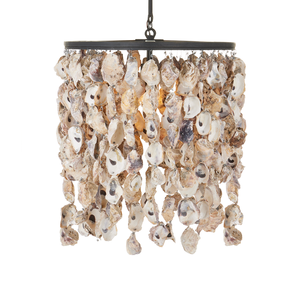 
                      
                        Stillwater Oyster Shell Oval Chandelier
                      
                    