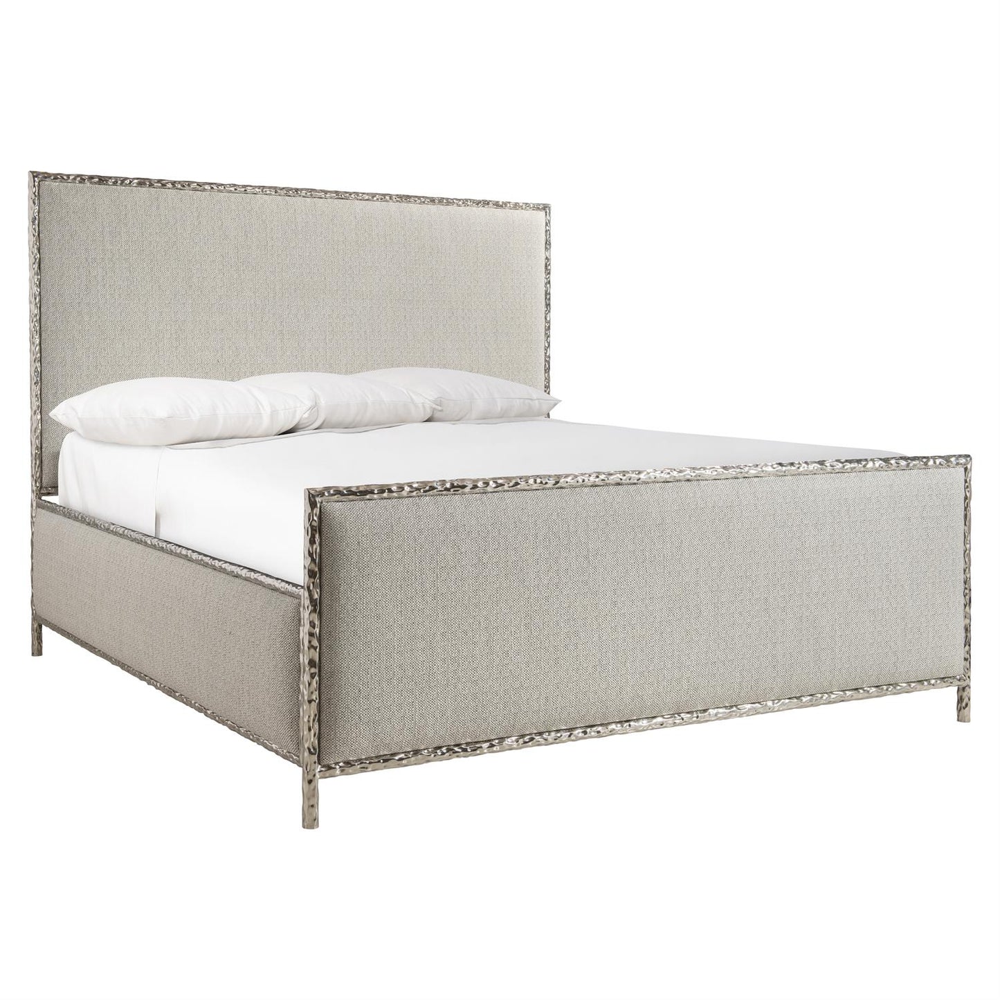 Odette Fabric Panel King Bed – Custom