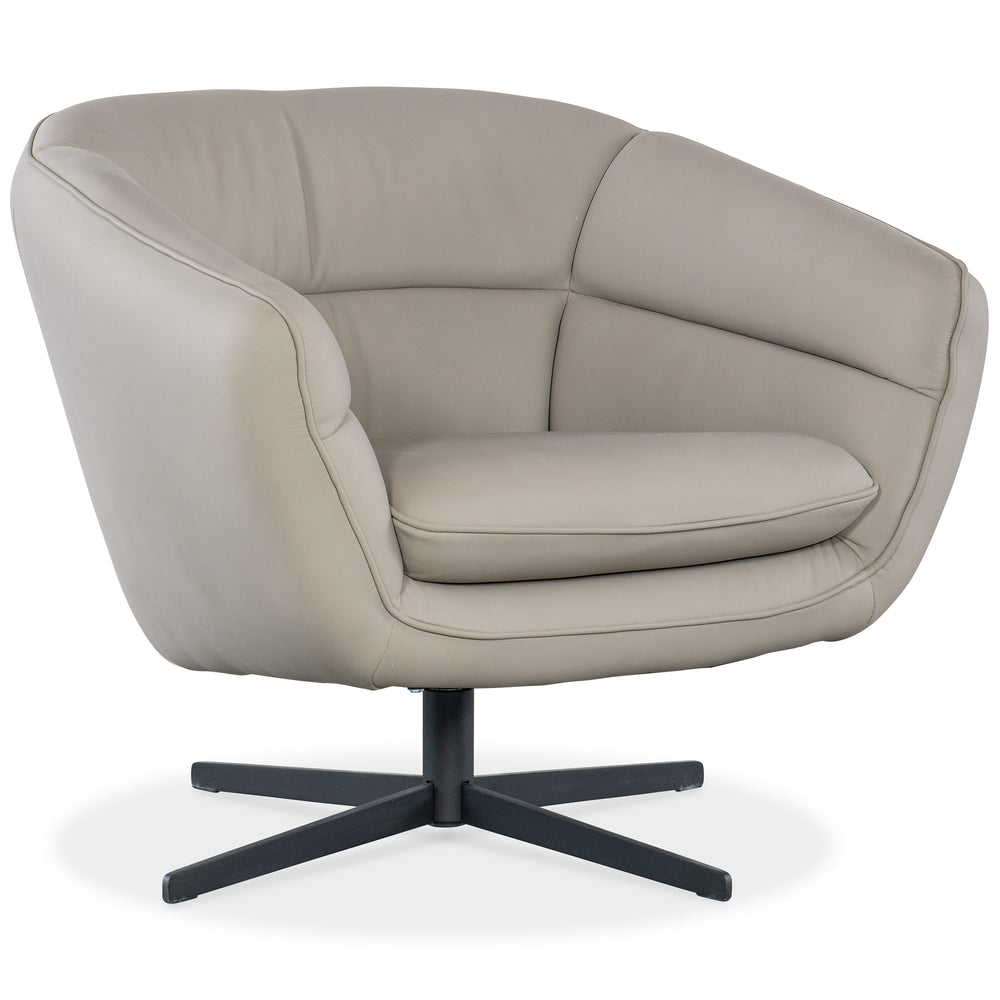 Mina Swivel Chair - Buckskin Beige