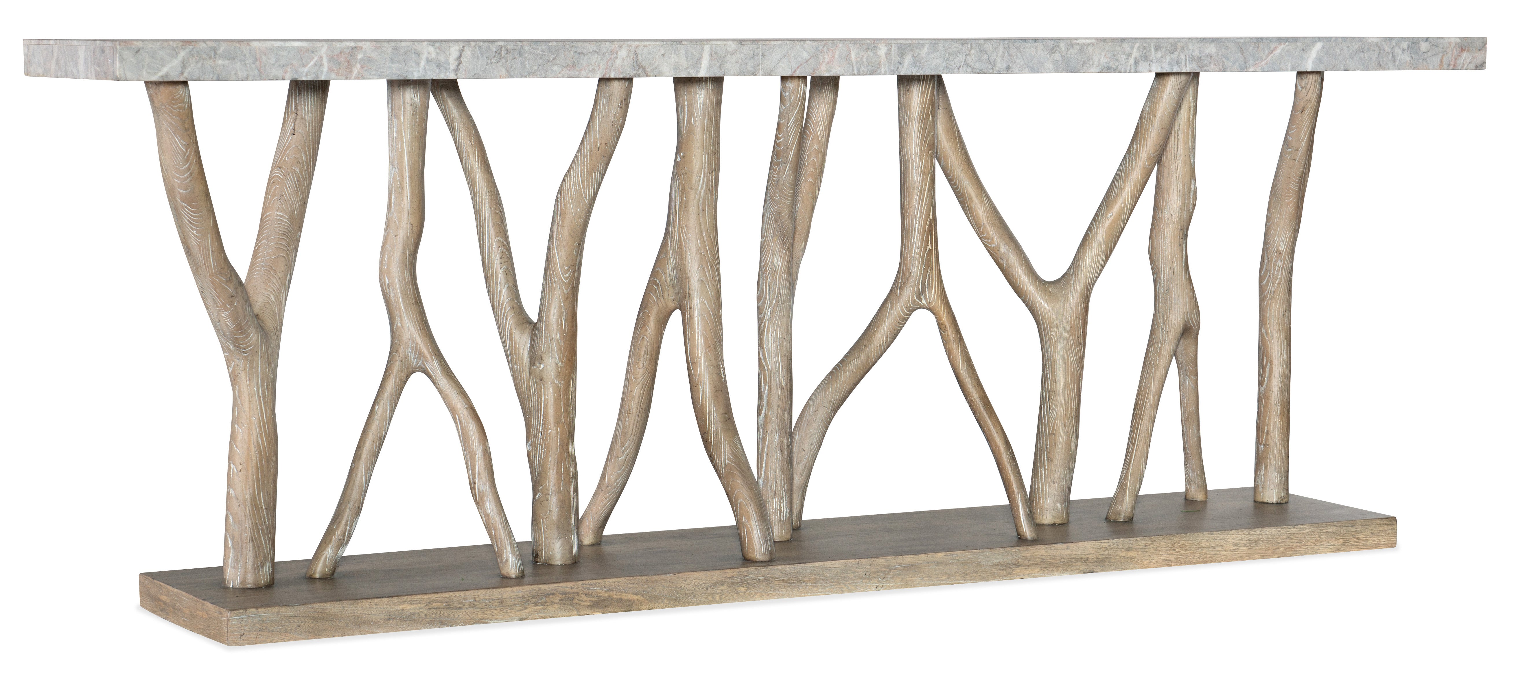 Hooker Furniture Surfrider Veneer and Resin Console Table