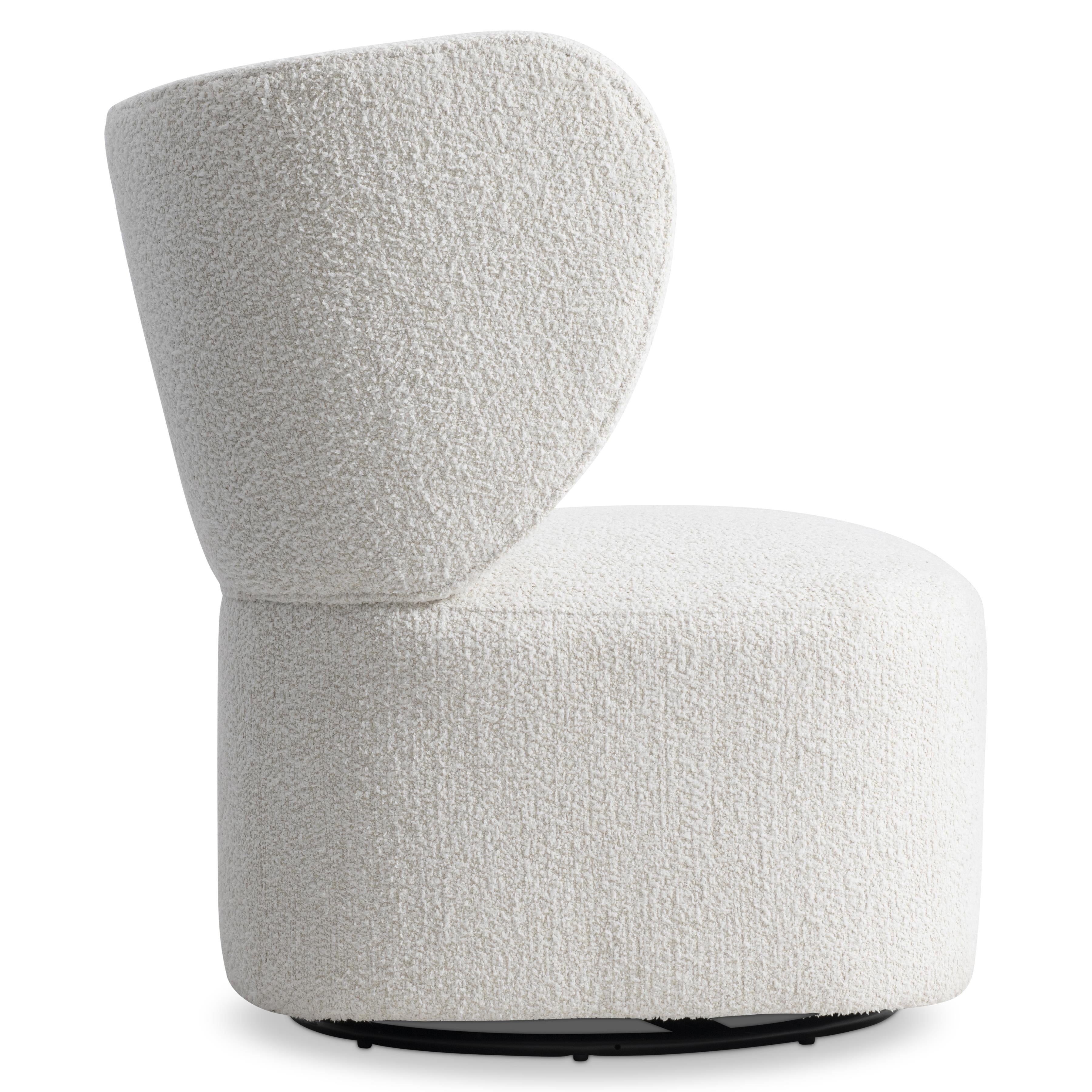 Oliver Custom Quick Ship Swivel Chair - Thumbnail 5