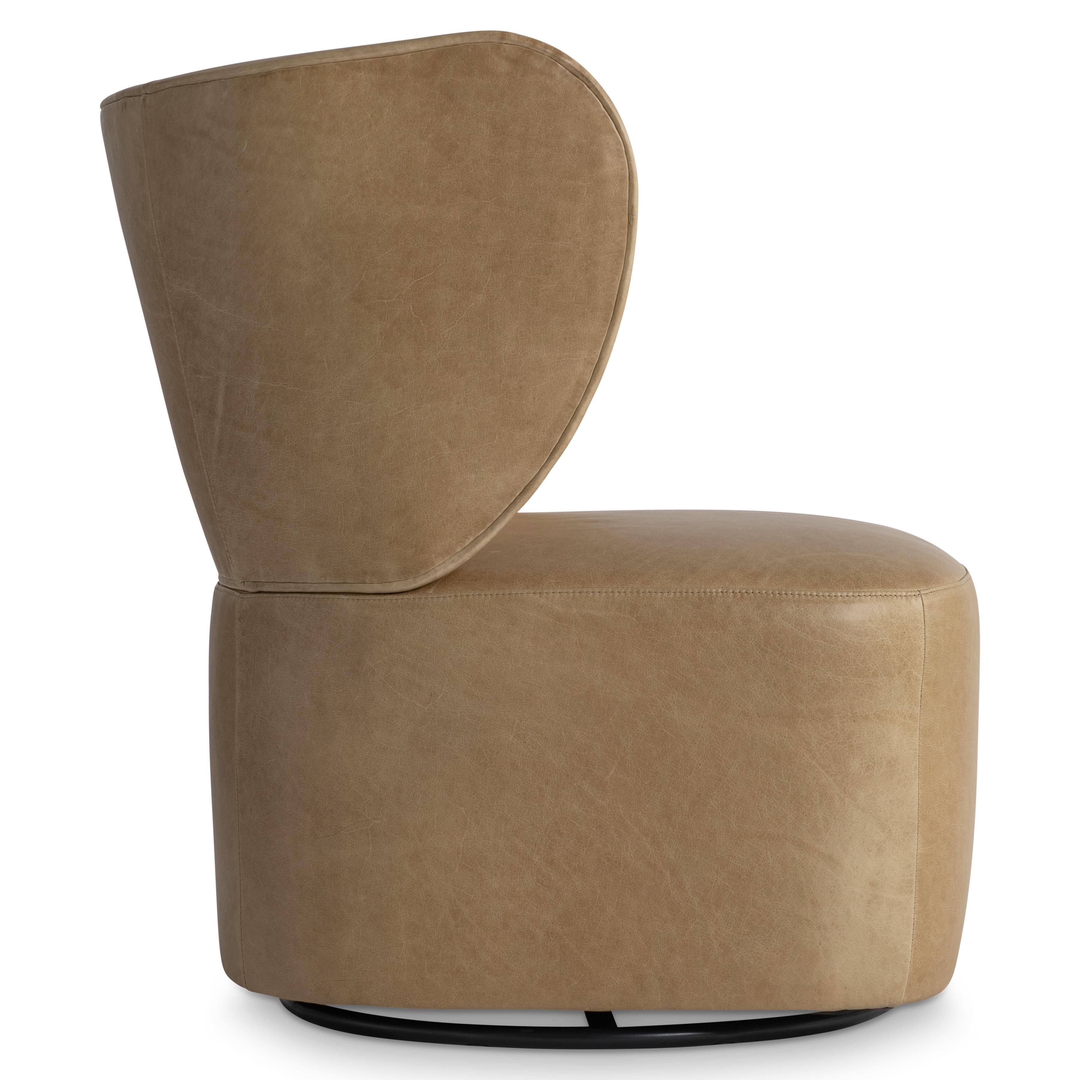 Oliver Custom Quick Ship Swivel Chair - Thumbnail 3