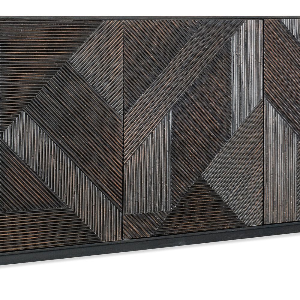 Retreat Entertainment Credenza - Black Sand