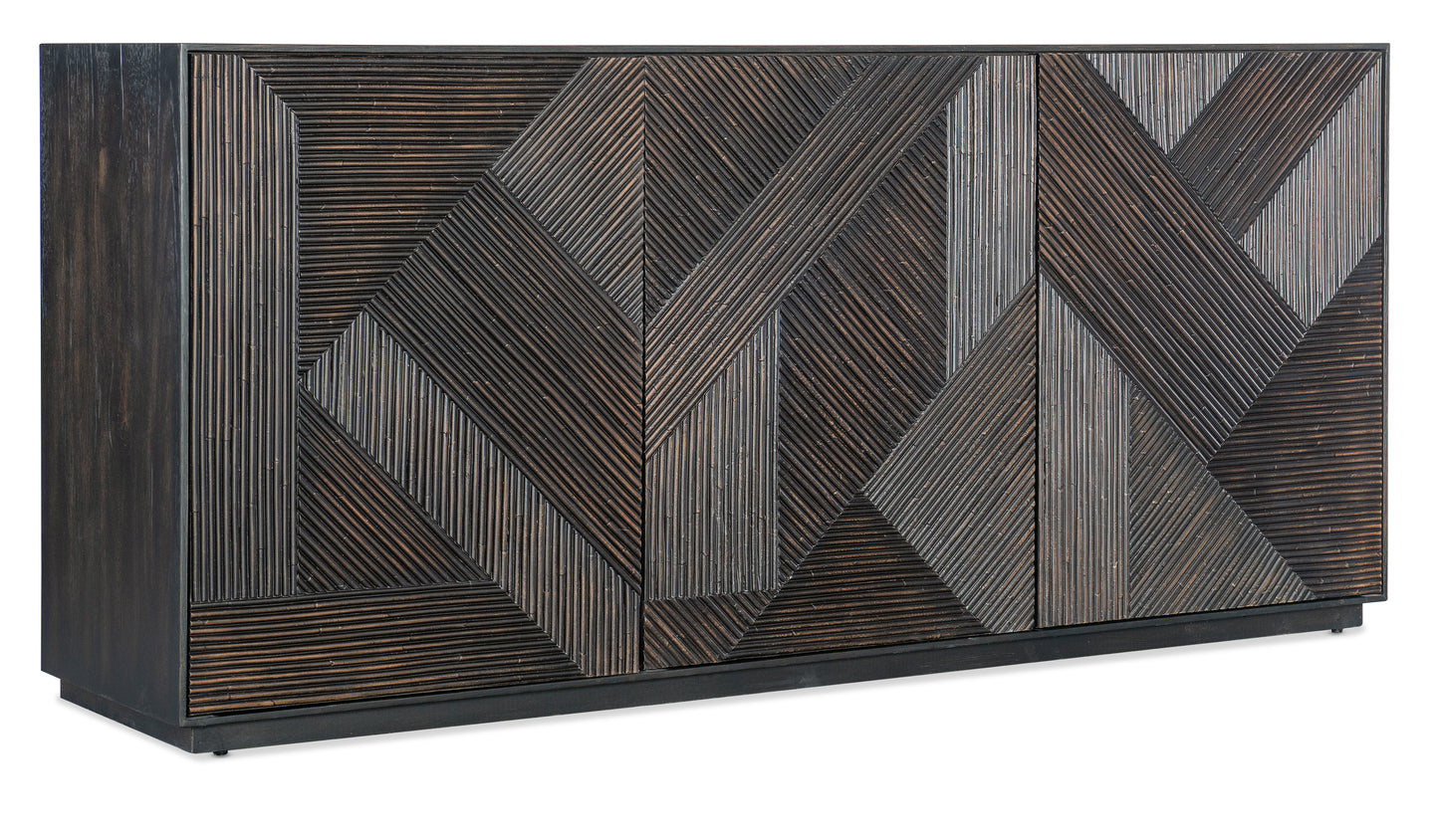 Retreat Entertainment Credenza - Black Sand