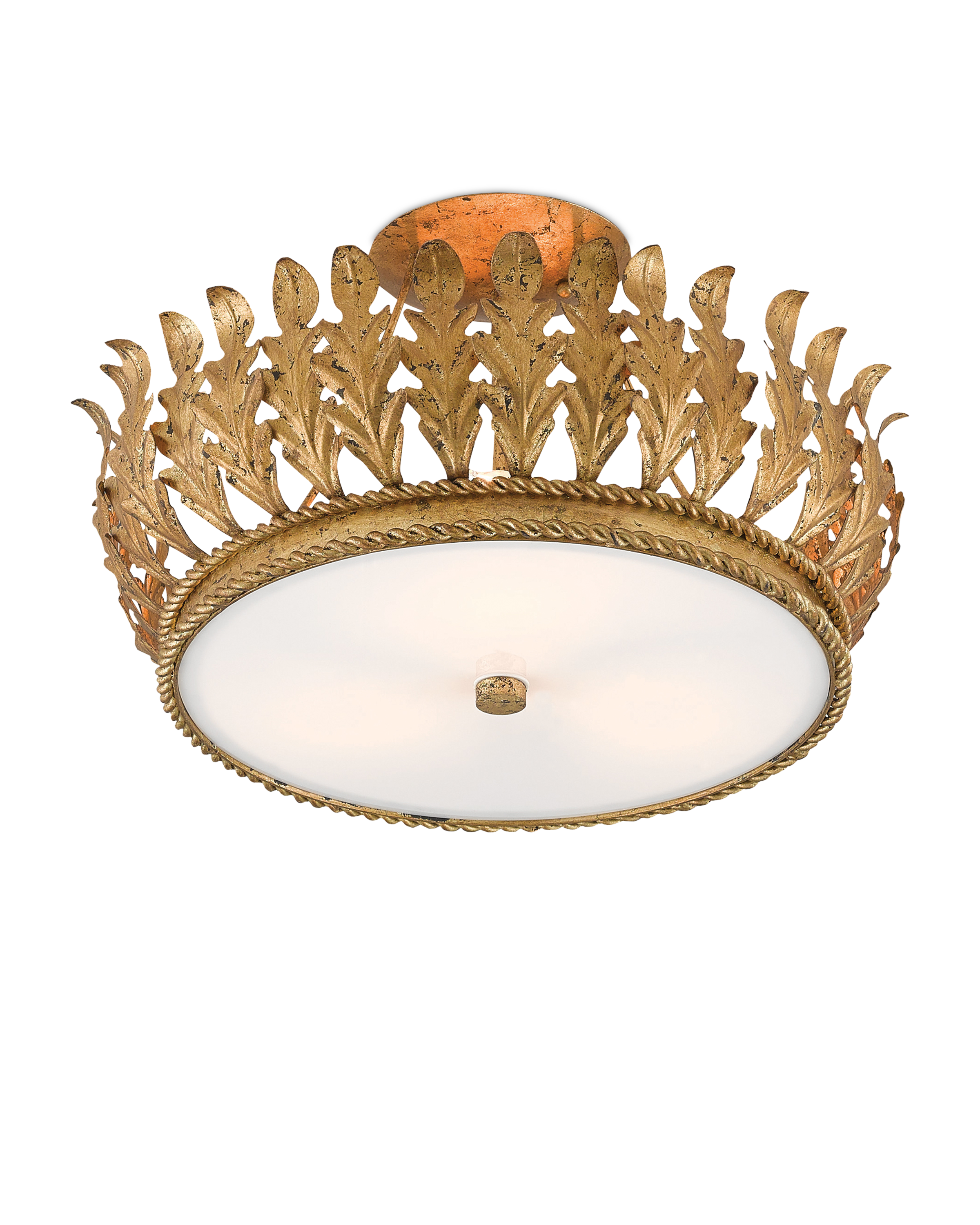 Currey & Company Biddulph Semi-Flush Mount - Thumbnail 2