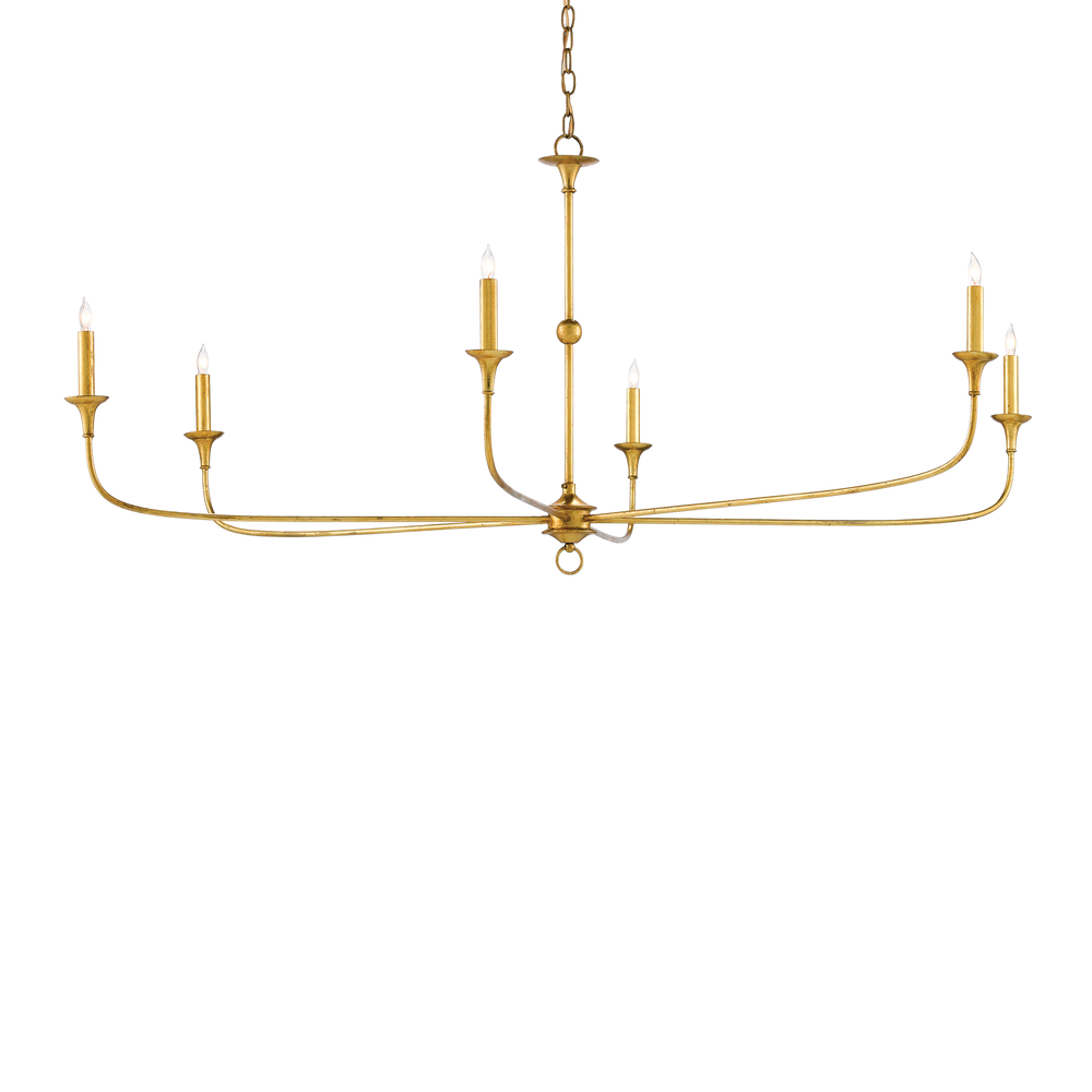 Nottaway Large Gold Chandelier