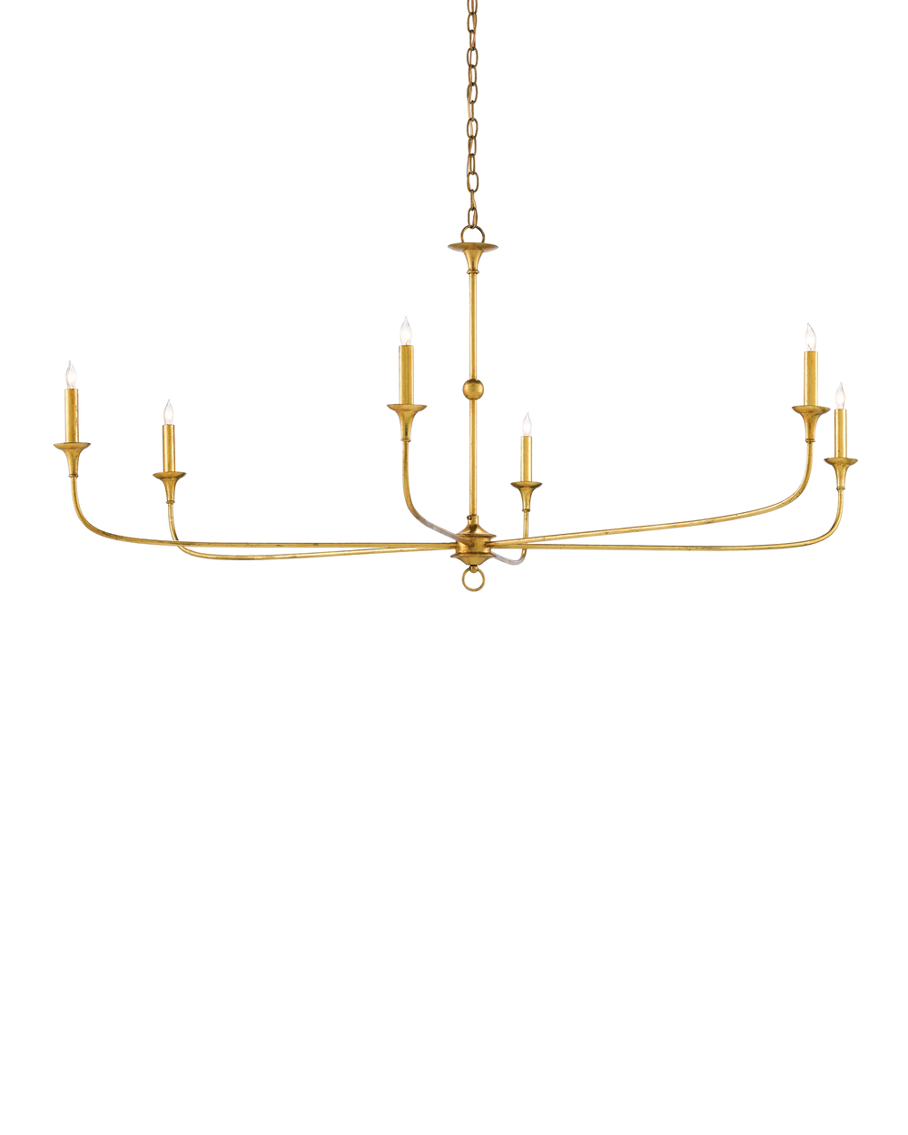 Nottaway Large Gold Chandelier