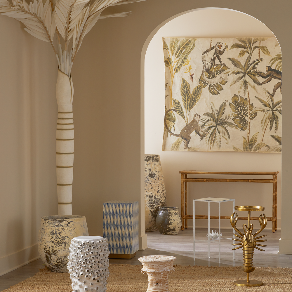 Georgetown Brass Drinks Table.