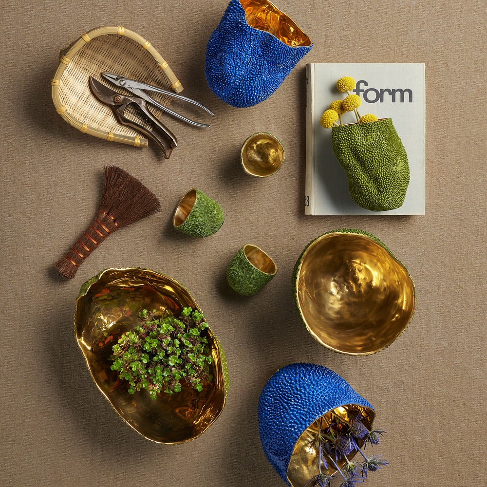 
                      
                        Jackfruit Oval Green Bowl.
                      
                    