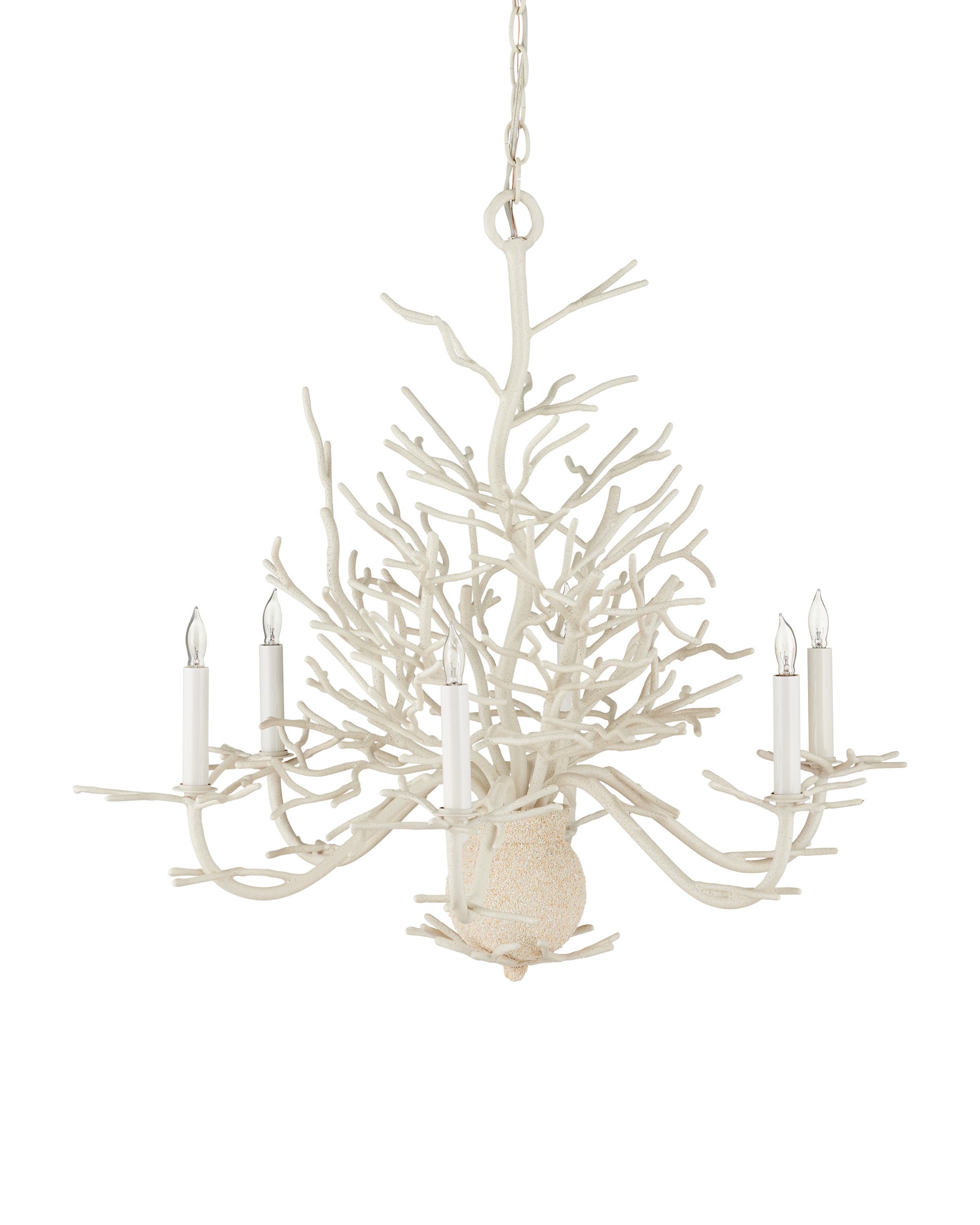 Seaward Small White Chandelier - Thumbnail 3