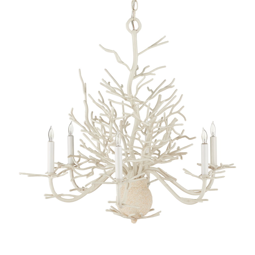 
                      
                        Seaward Small White Chandelier
                      
                    