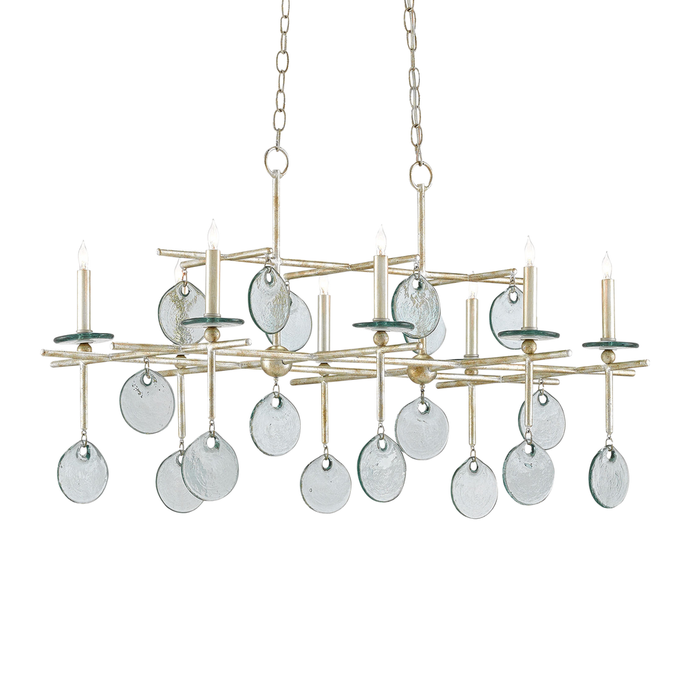 
                      
                        Sethos Silver Rectangular Chandelier
                      
                    