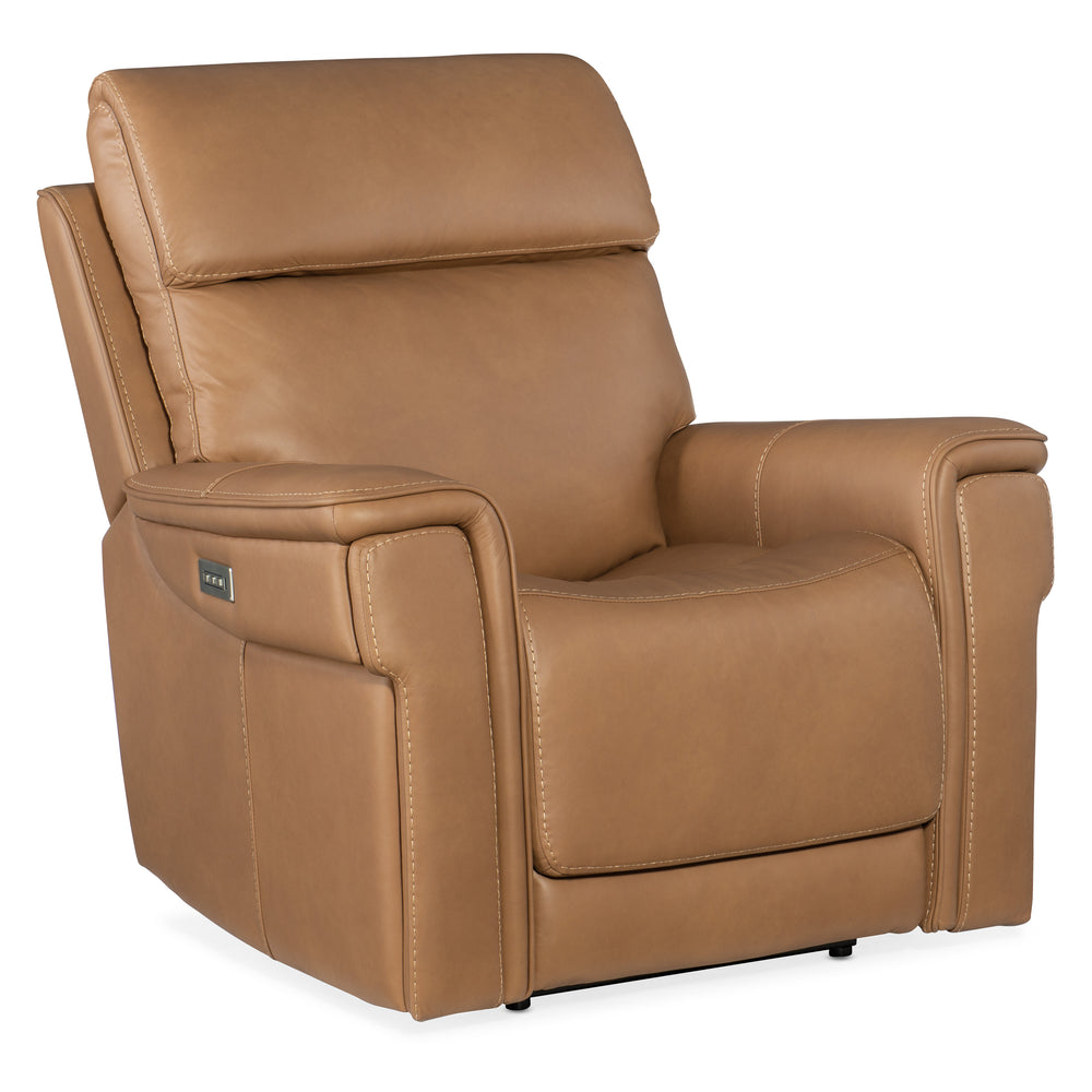 Lyra Zero Gravity Power Recliner with Power Headrest and Lumbar - Sahara Sandalwood
