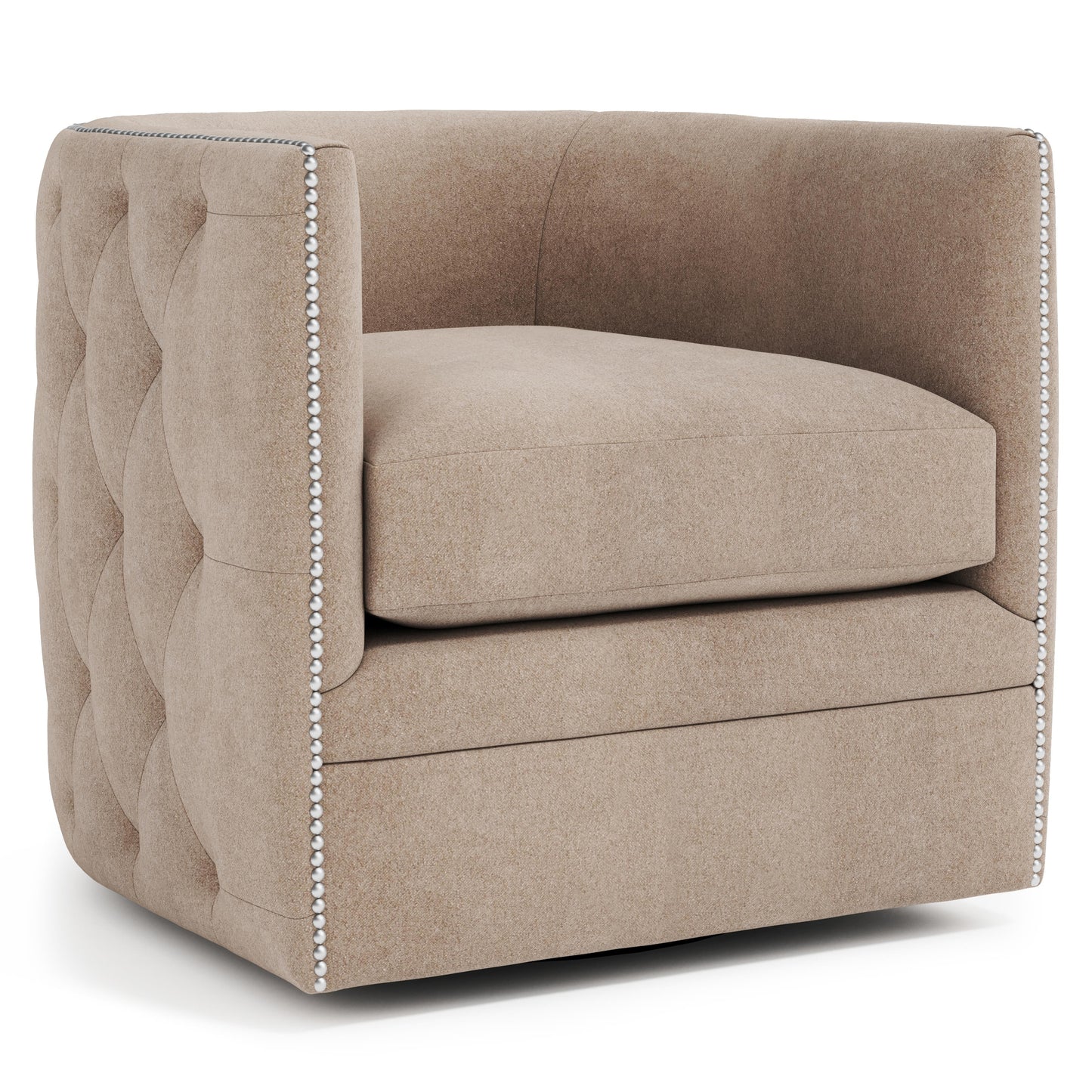 Palazzo Custom Quick Ship Swivel Chair