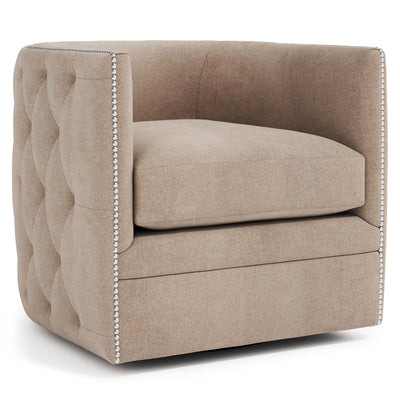 Palazzo Custom Quick Ship Swivel Chair
