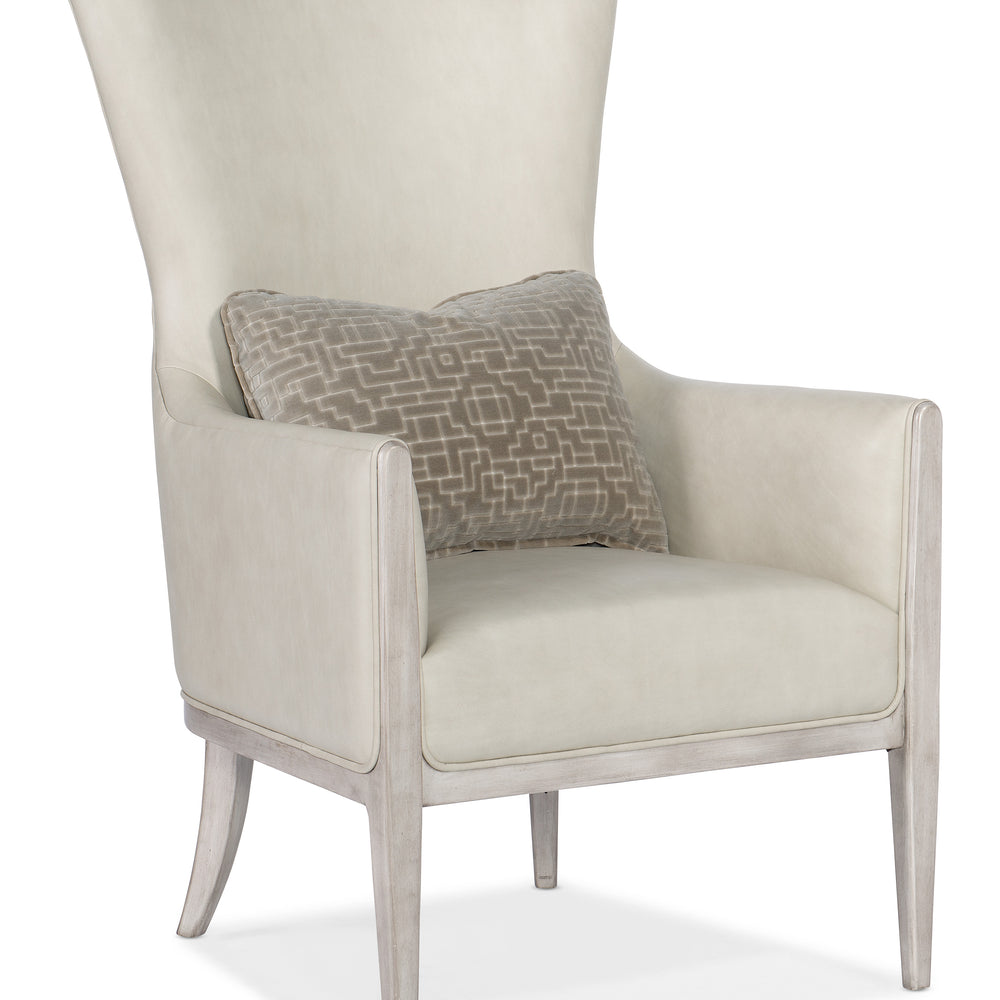 Kyndall Club Chair with Accent Pillow - Tetra Stone