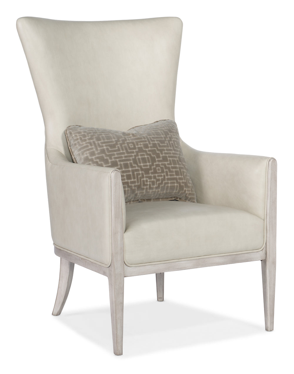 Kyndall Club Chair with Accent Pillow - Tetra Stone