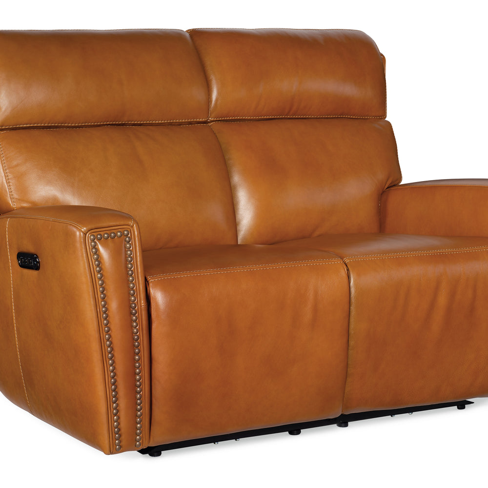 Ruthe Zero Gravity Power Recline Loveseat with Power Headrest - Derrick Honey