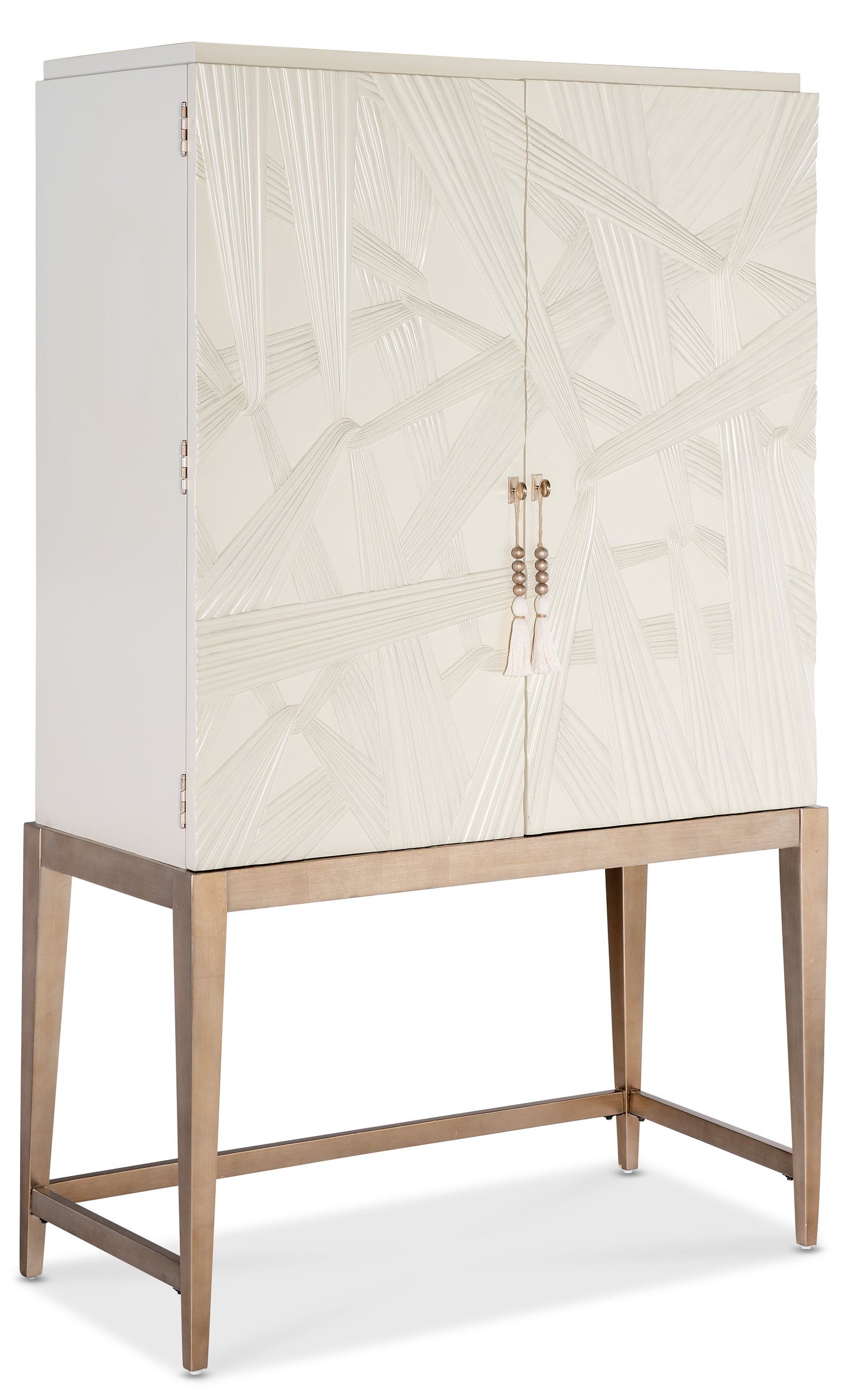 Melange Dream Weaver Bar Cabinet.