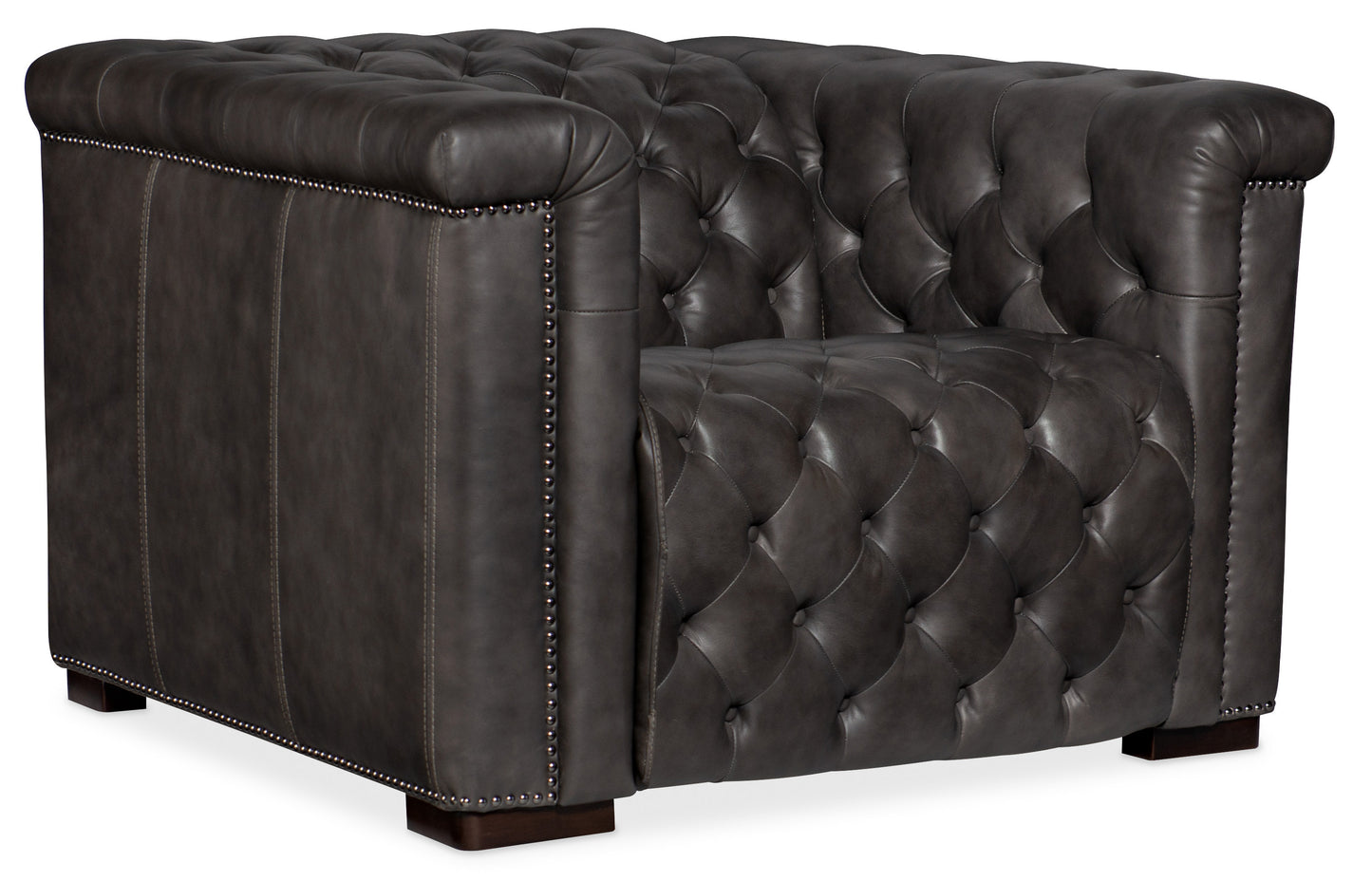 Savion Grandier Power Recliner with Power Headrest - Bellagio Gravel