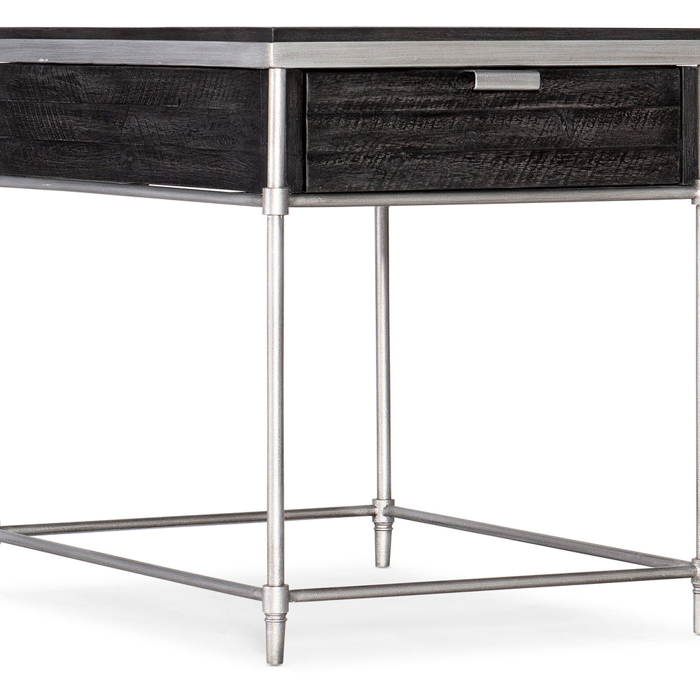 St. Armand Rectangular End Table - Black