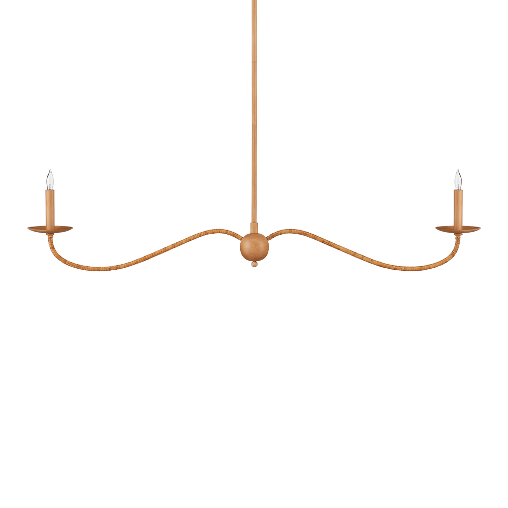 
                      
                        Saxon Linear Tan  Chandelier
                      
                    