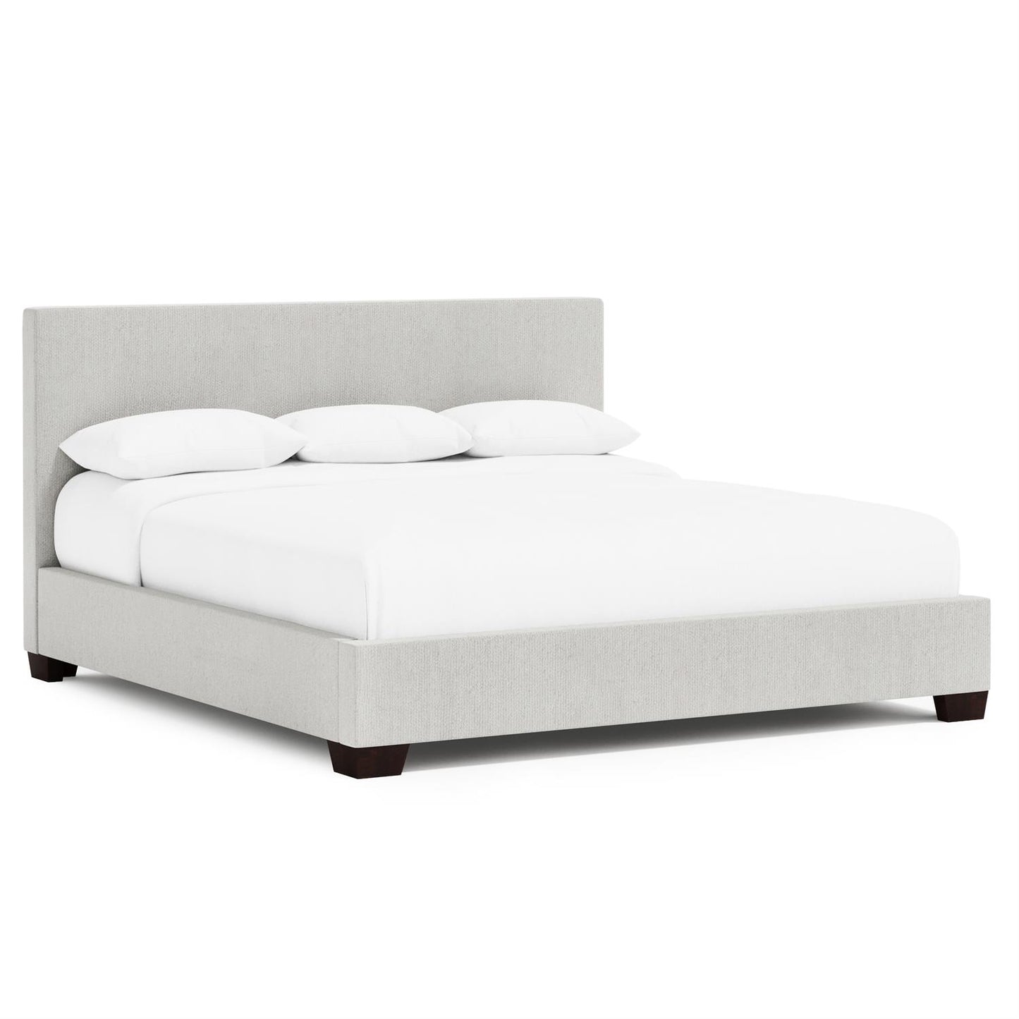 Pryce Fabric Panel King Bed – Custom