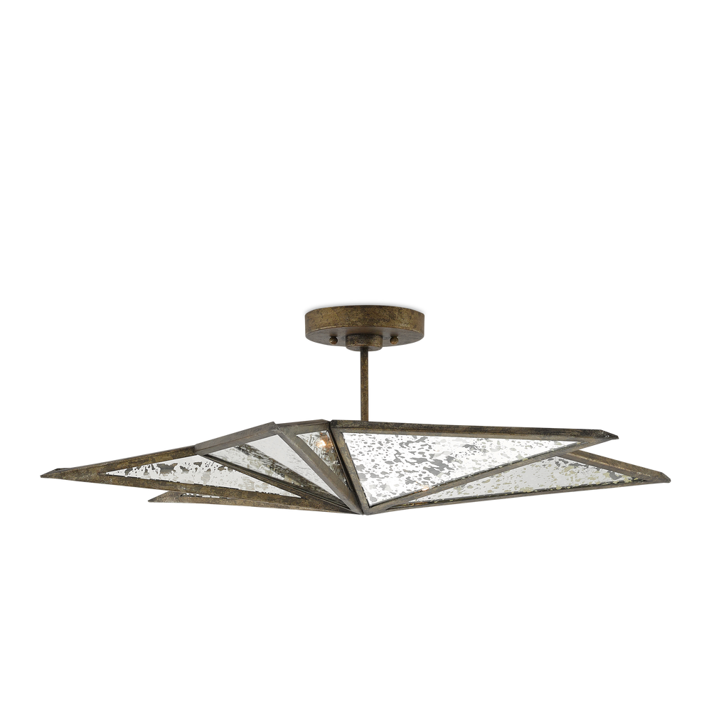 
                      
                        Stargazer Bronze Semi-Flush Mount
                      
                    