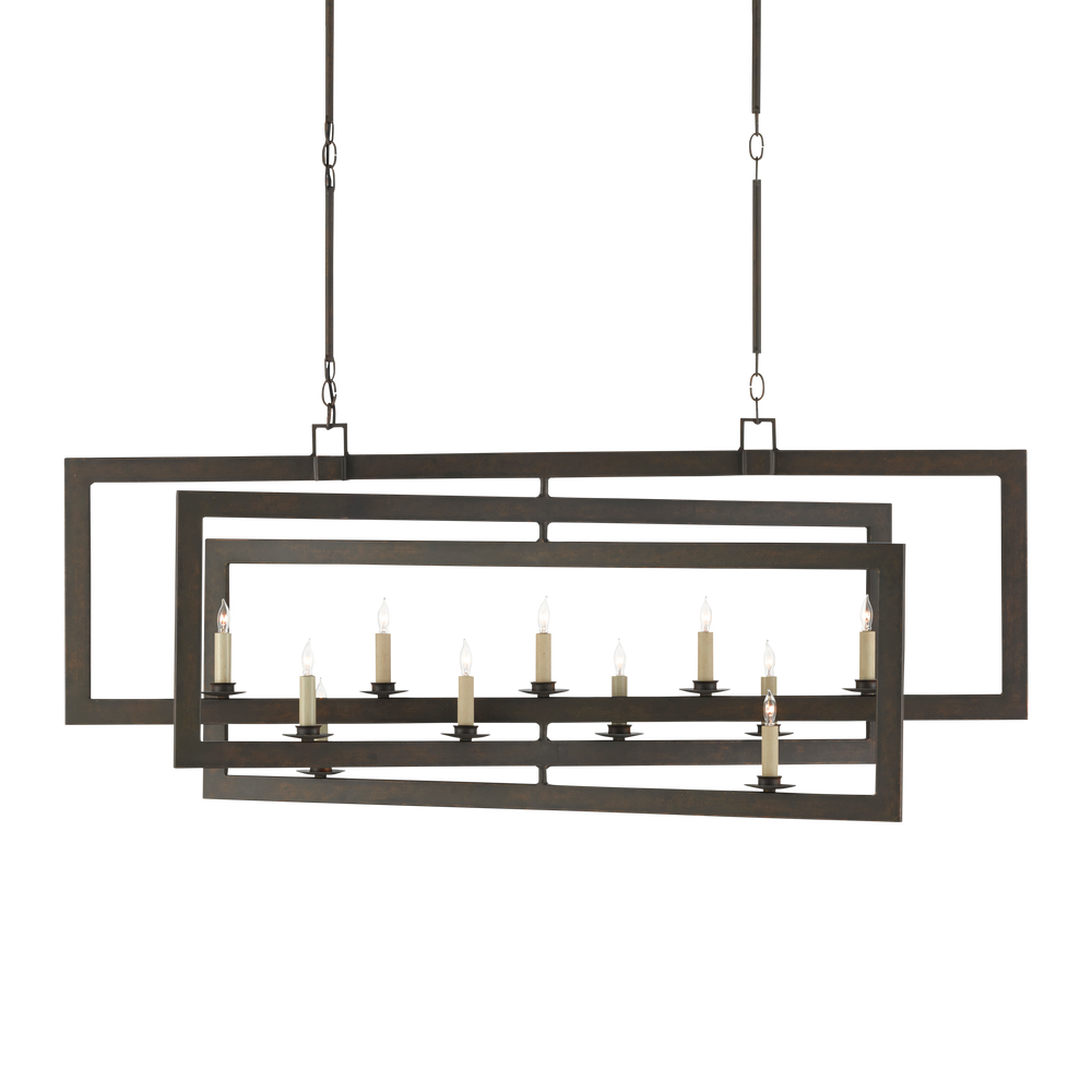 
                      
                        Middleton Rectangular Bronze Chandelier
                      
                    