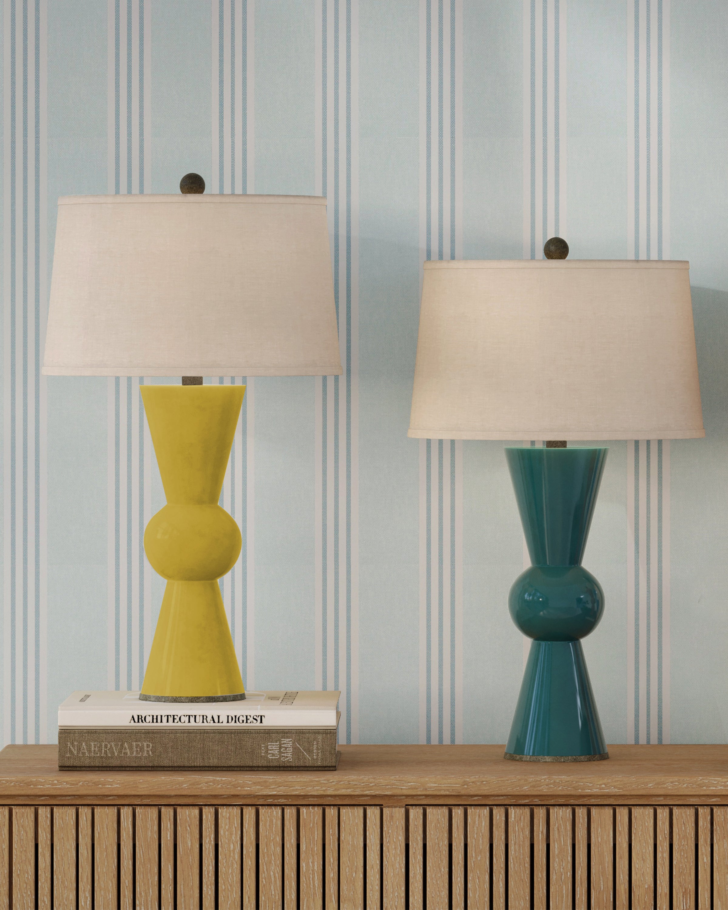 Upbeat Yellow Table Lamp