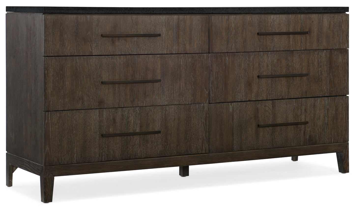 Miramar Aventura Raphael Six-Drawer Stone Top Dresser.