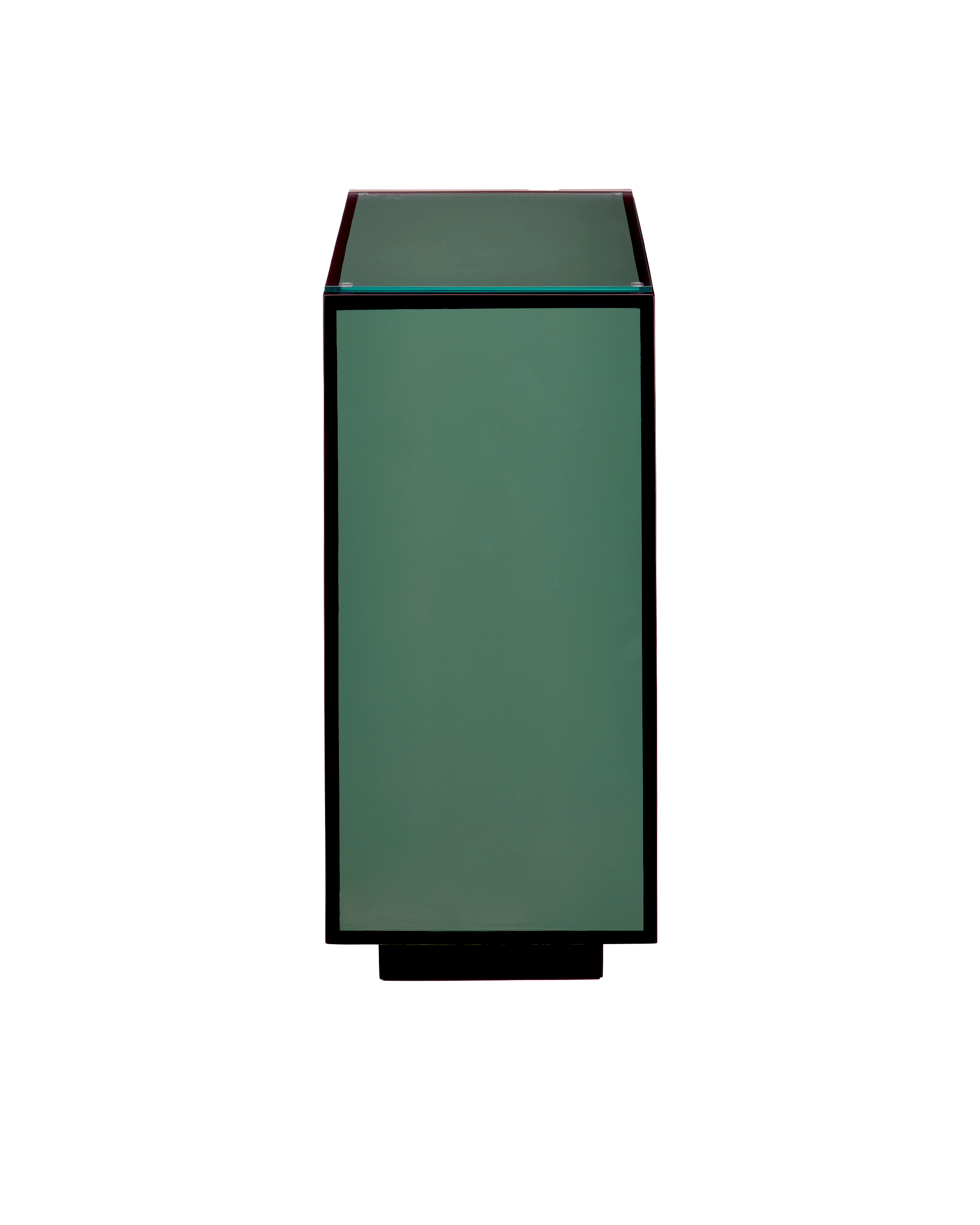 Green Lacquer Side Table - Thumbnail 4