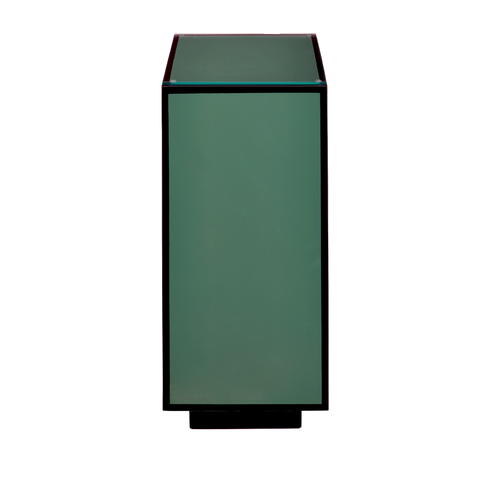
                      
                        Green Lacquer Side Table
                      
                    
