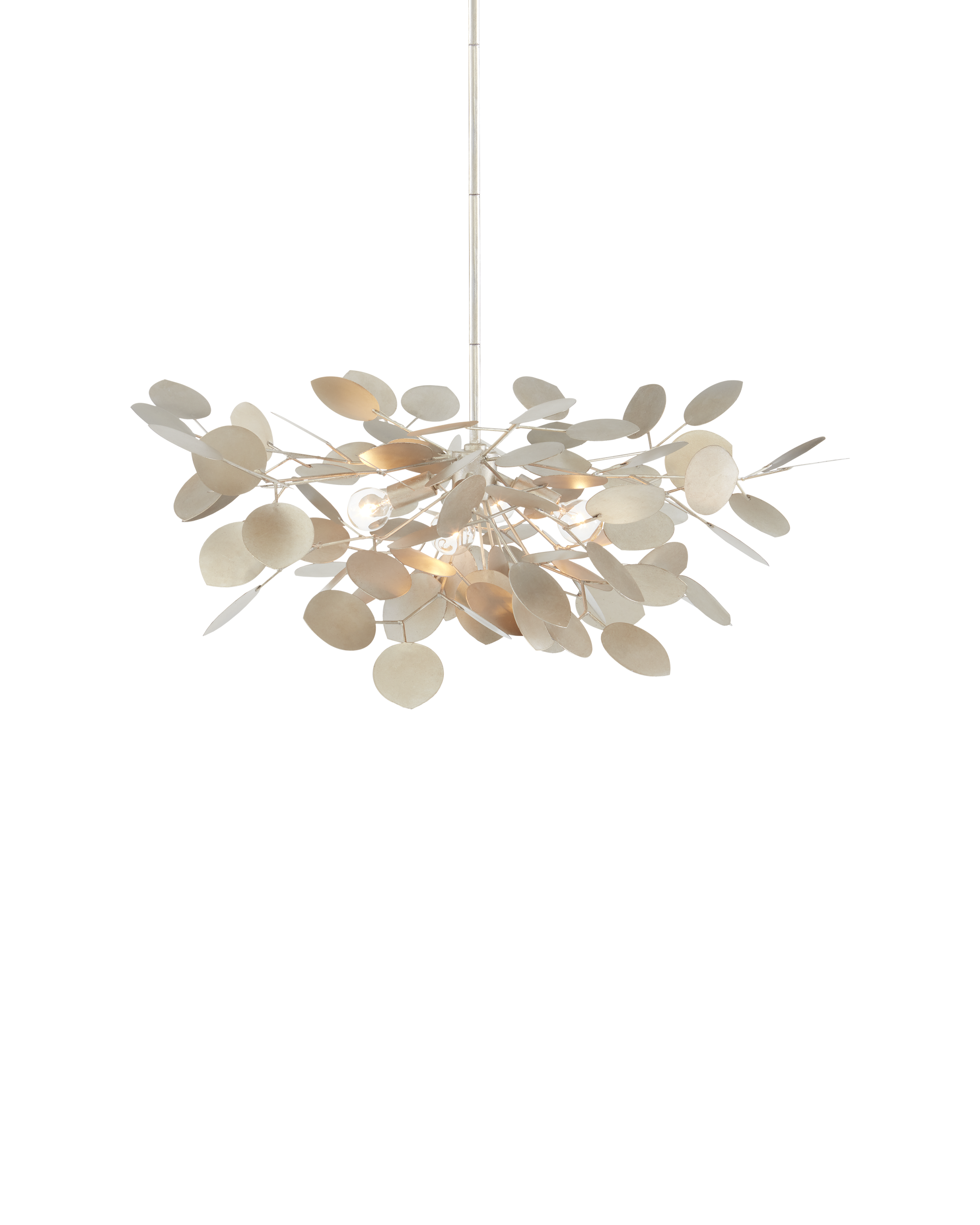 Lunaria Small Silver Chandelier